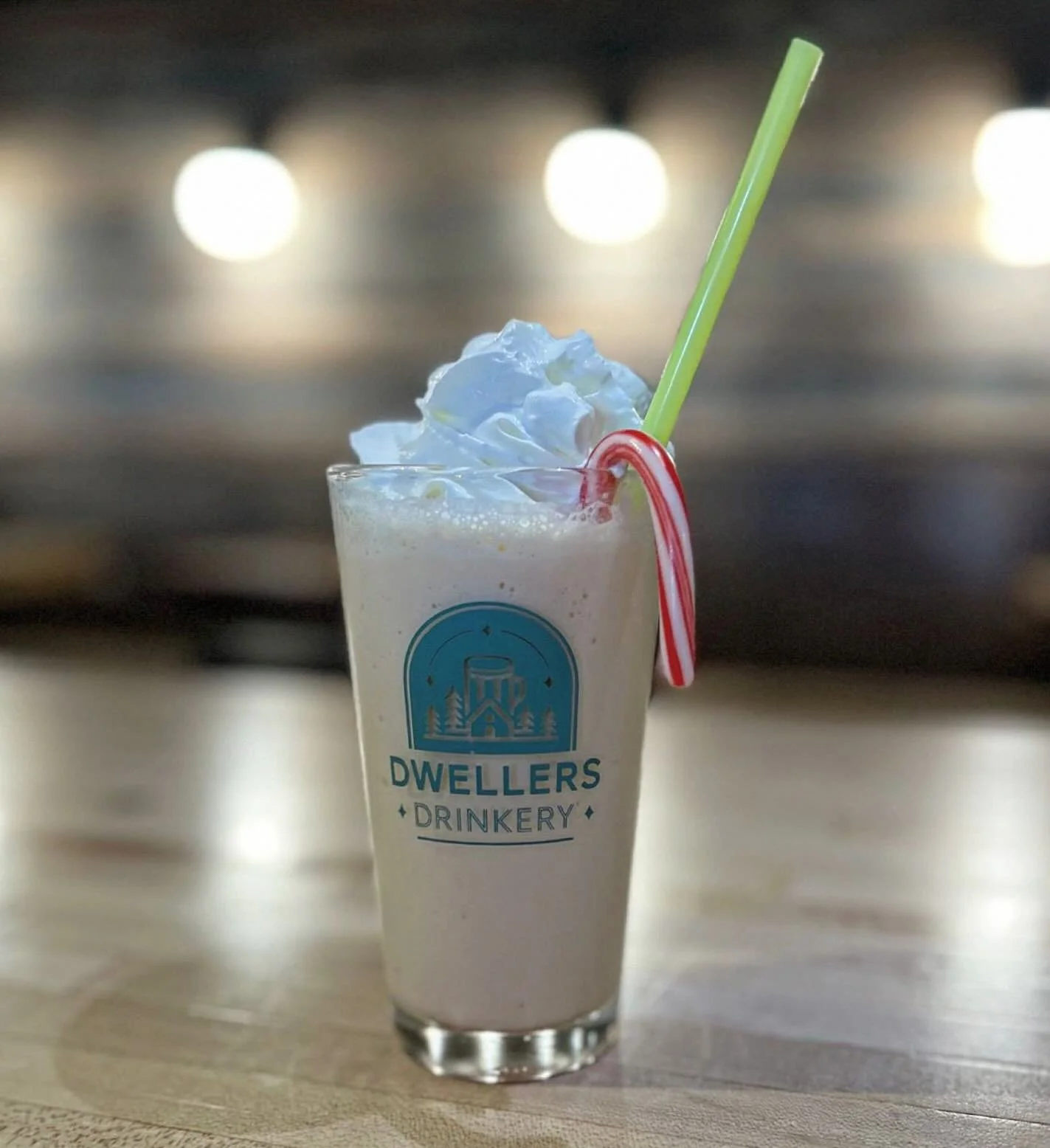 We now have candy cane milkshakes! 😍 #makeyourselfathome