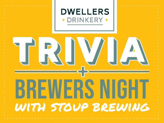 Trivia Tuesday + Brewers night with stouP BREWING
