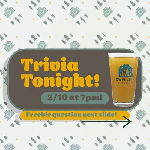 Trivia Tuesday! Second photo is our freebie question, 🤫