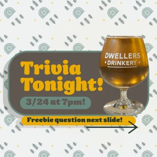 See you tonight we&rsquo;ll have games on, trivia game rolling and @19acresciderco Brazilian Limeade back! See you sooooooon