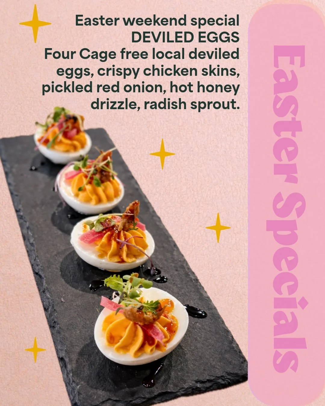 Happy Easter weekend! We are so lucky to live in an area with a free community egg hunt on Saturday, at North Cove Park! We will see you this weekend and we want to hear about your spring adventures 💓 we are open all weekend!