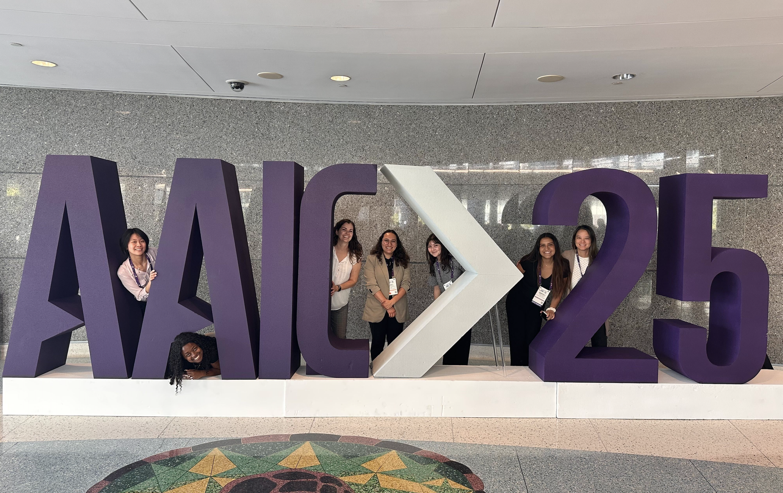 The Pa Lab at the 2025 Alzheimer's Association International Conference in Toronto, Canada