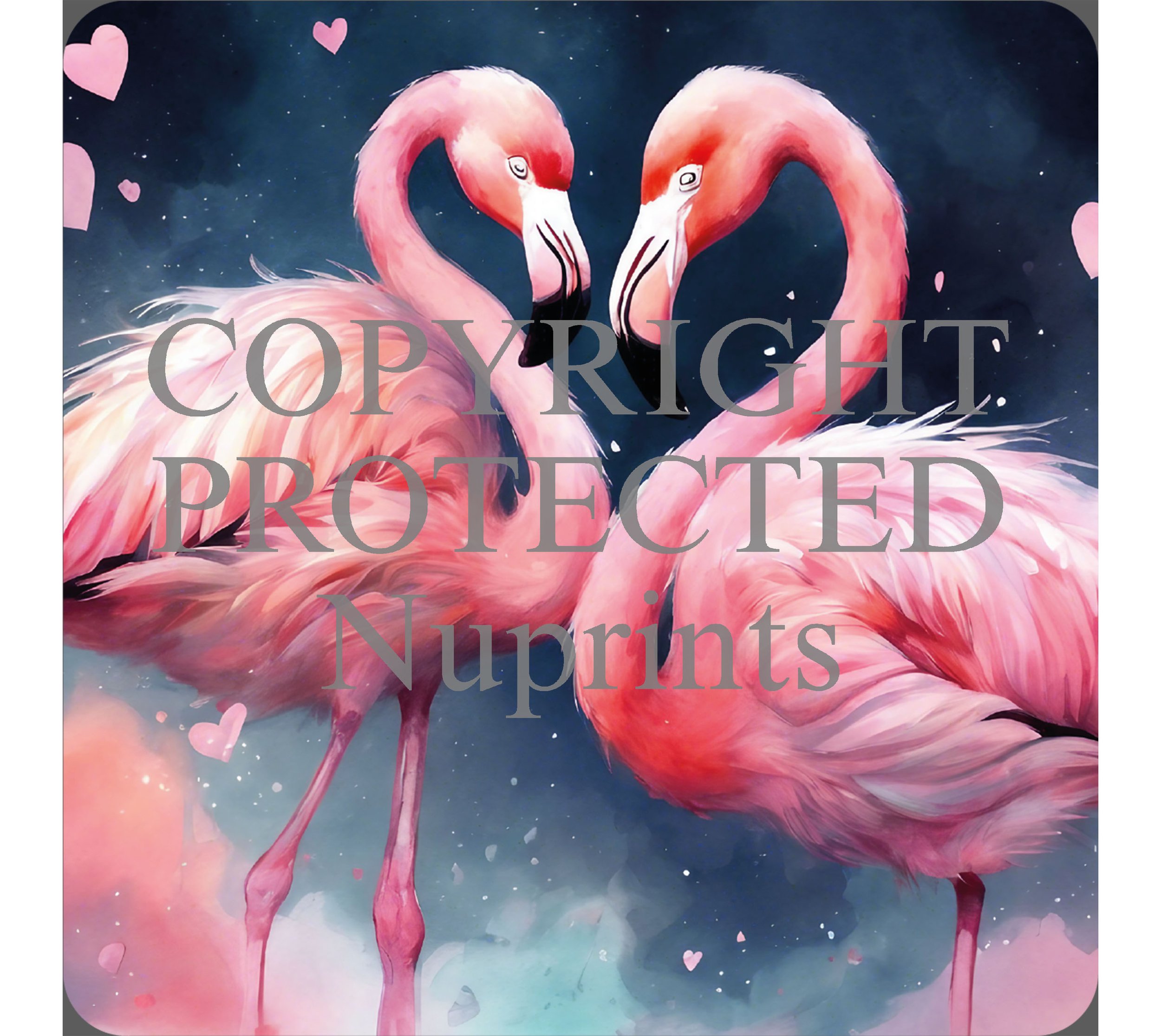 Valentines Flamingo