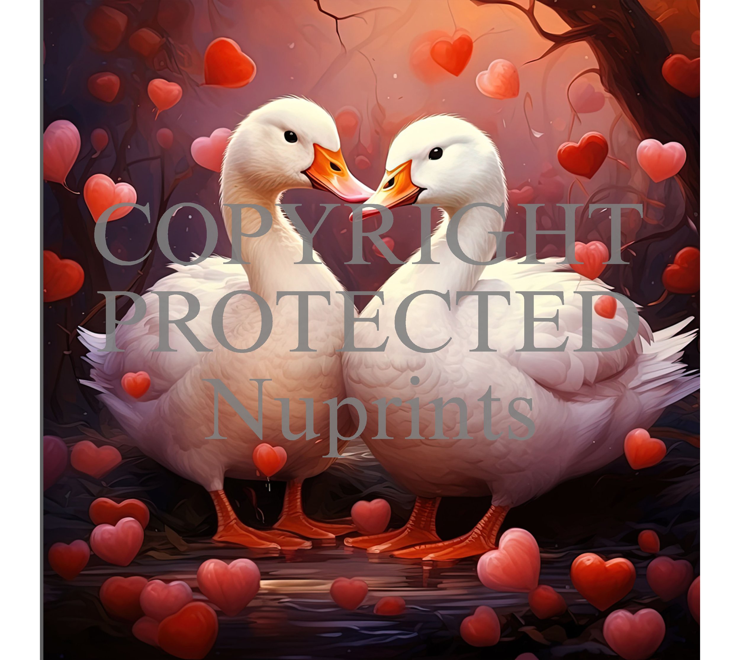 Valentines Goose 2 - NuPrints