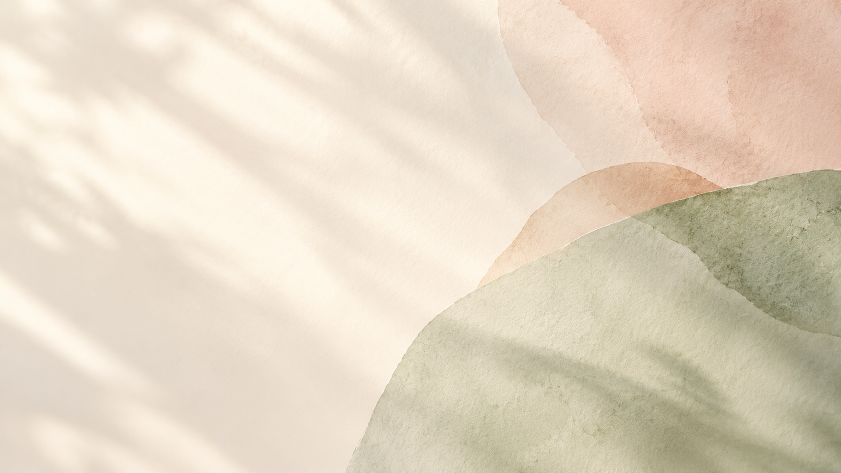 Soft sage and ivory abstract texture with warm filtered sunlight.