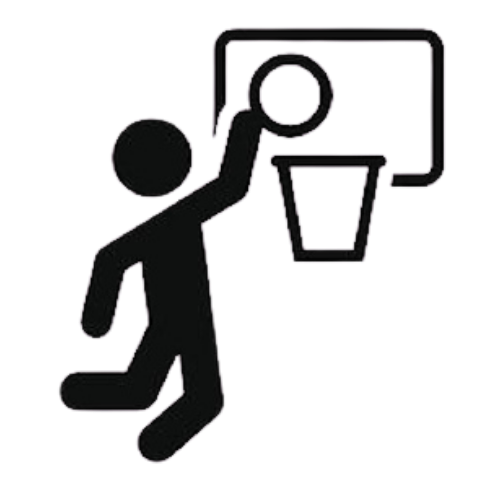 A person reaching to throw a trash into a bin attached to a recycling or trash disposal station.