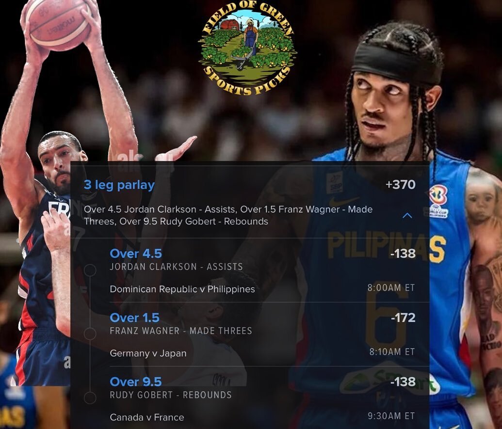 Let&rsquo;s kick this FIBA World Cup off right. Throwing the people a free play to get things started of right.