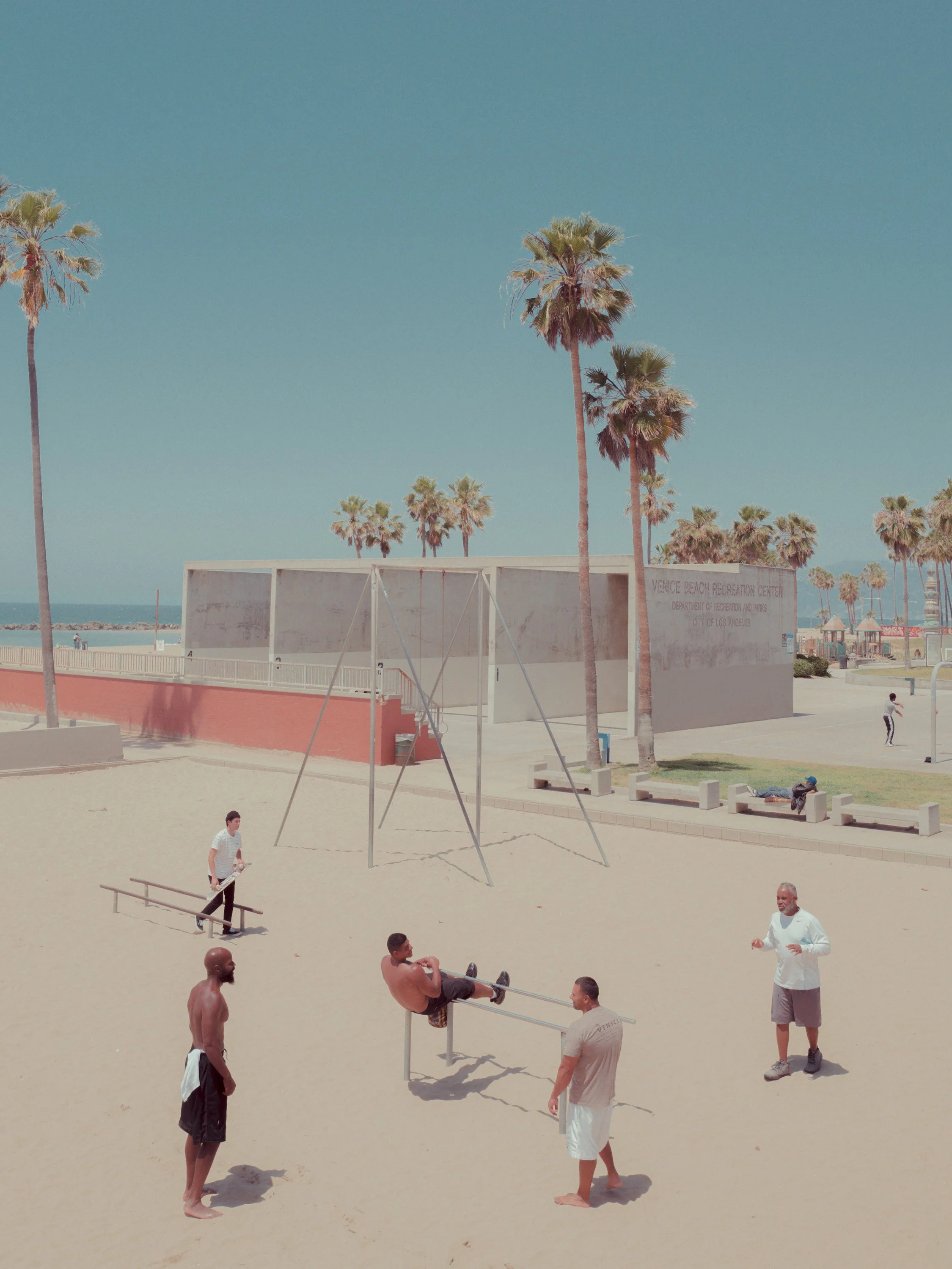 Conversation, Venice Beach, California, 2017.jpg