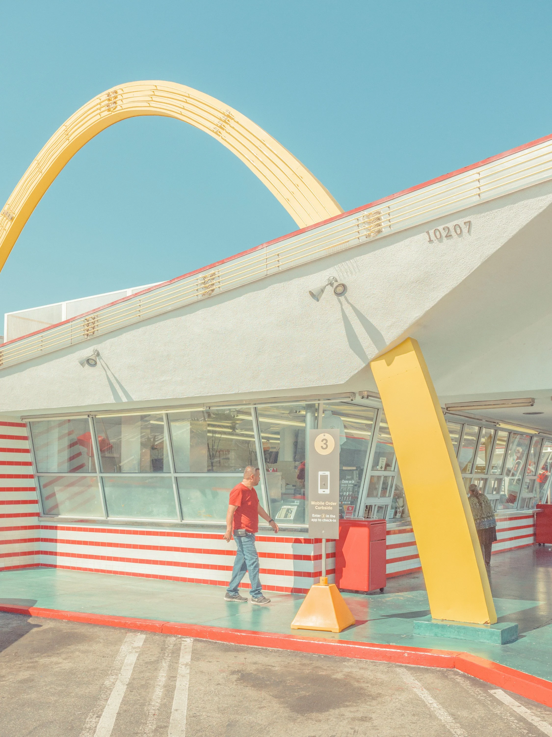 Man walked into a McDonald's, Downey, California, 2020-2.jpg