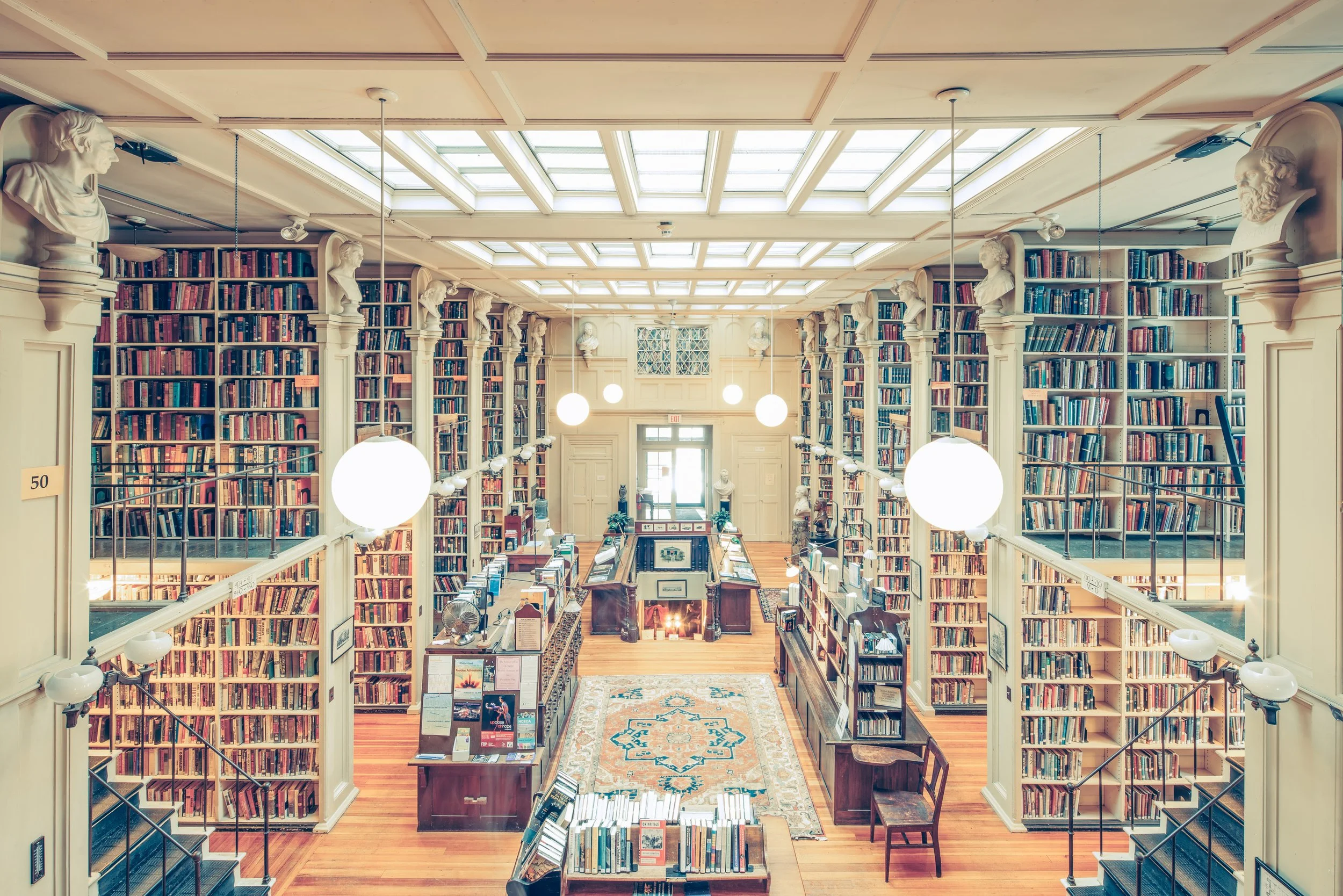 The Providence Athenaeum Library, Rode Island