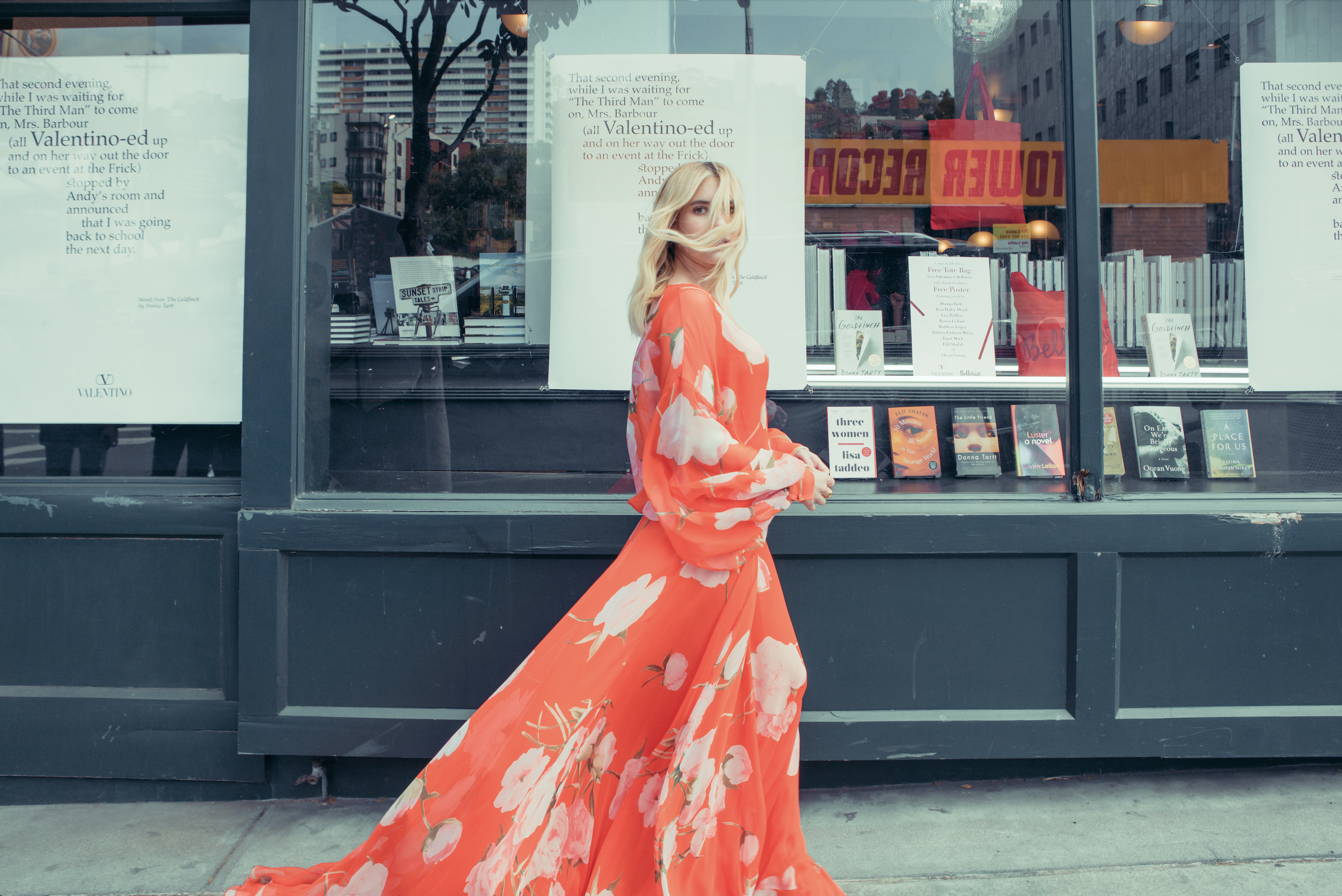 Emma Roberts x Valentino