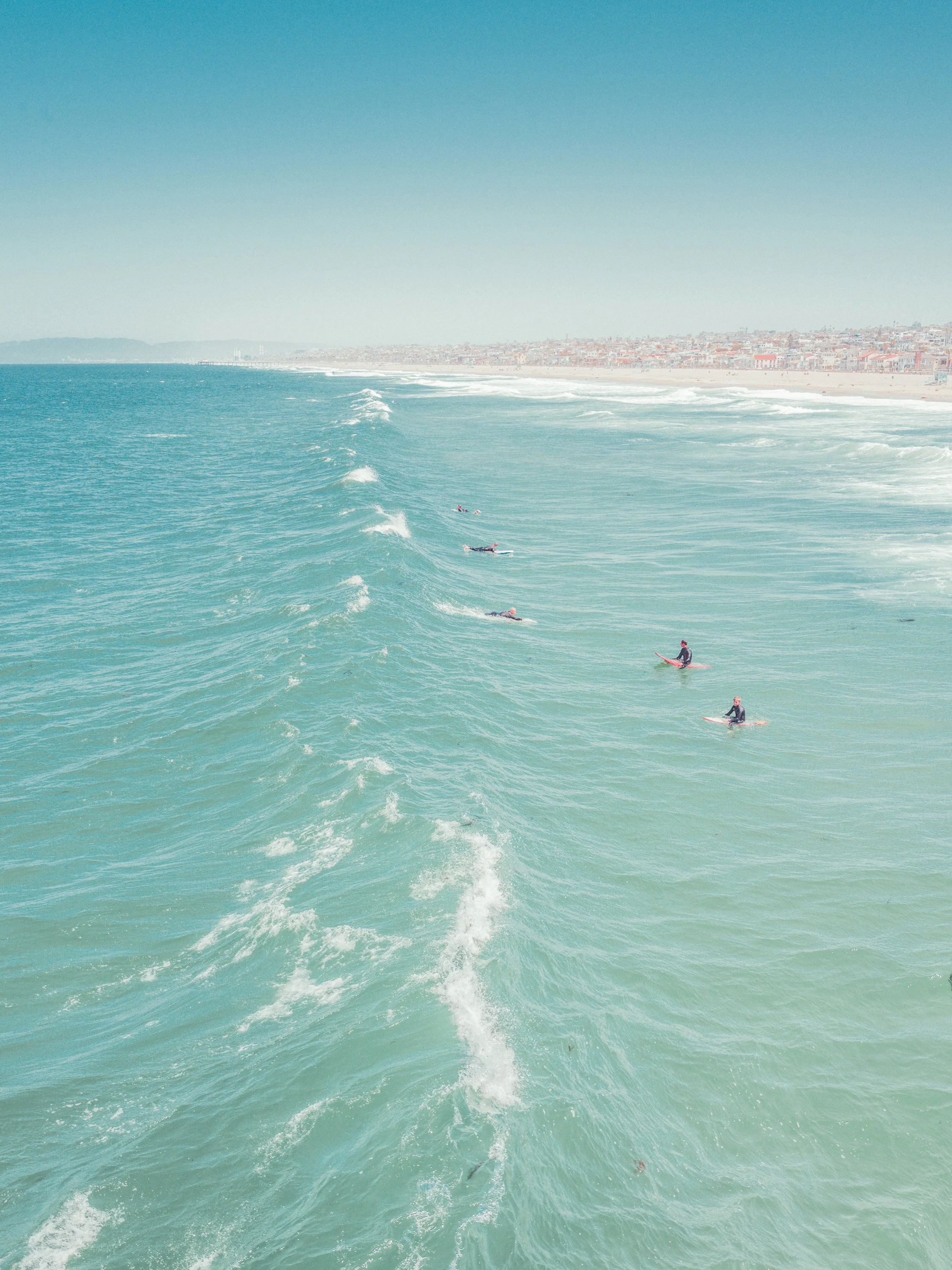 Surfers Waiting, Santa Monica California, 2021.jpg