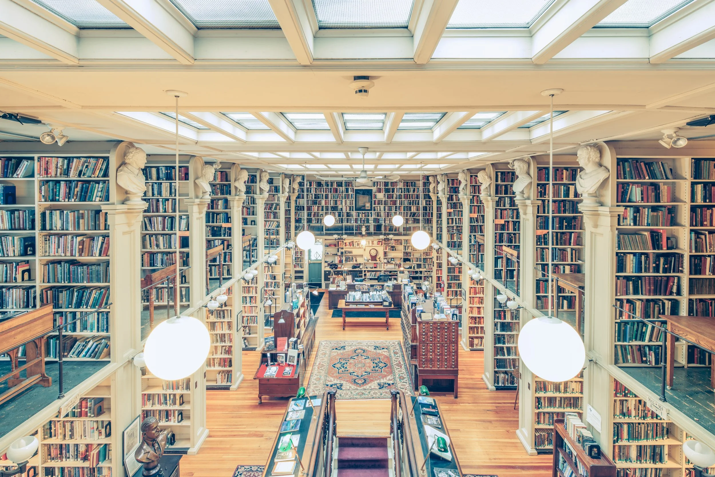 The Providence Athenaeum Library, Rode Island