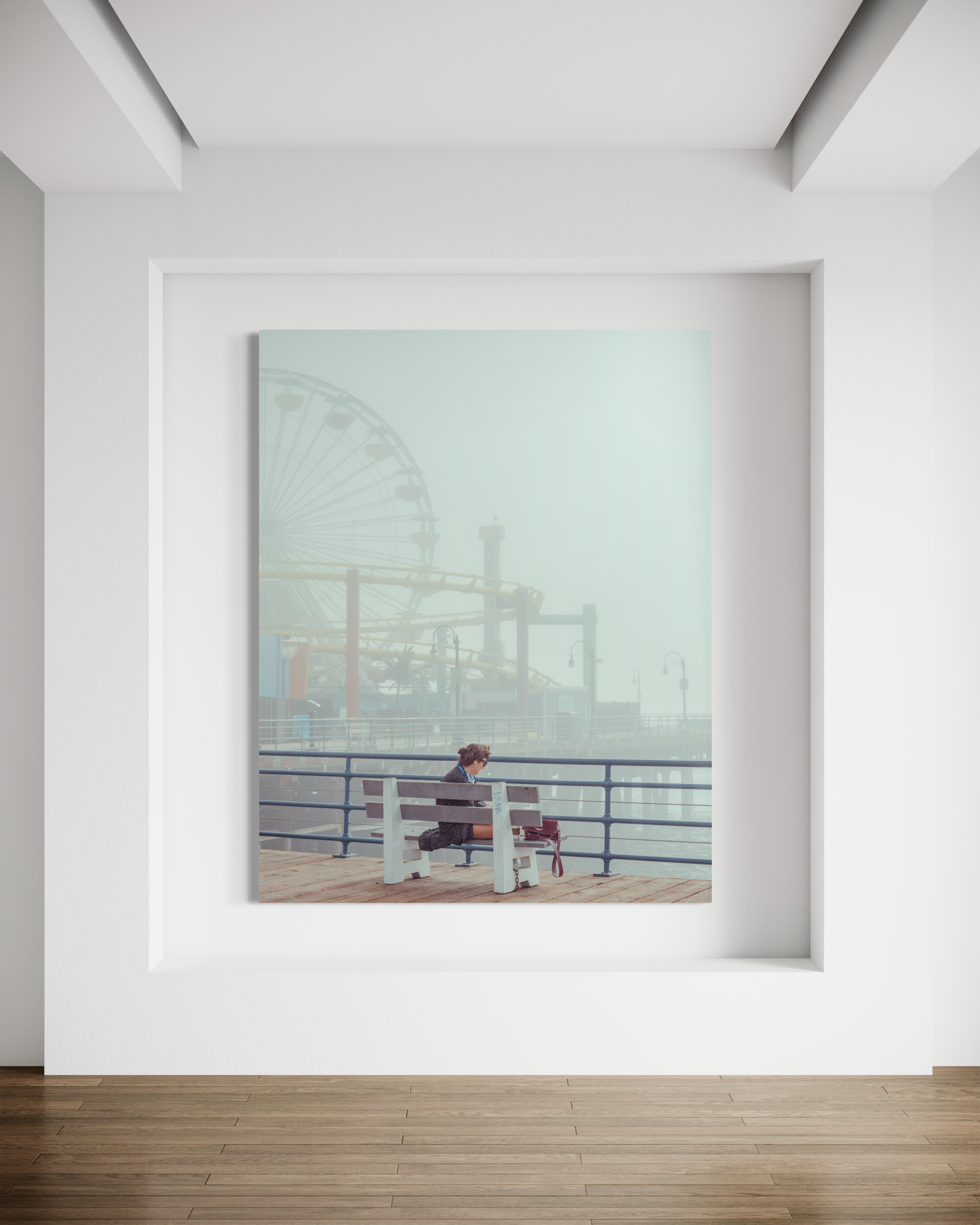 Woman on bench, Santa Monica.jpeg