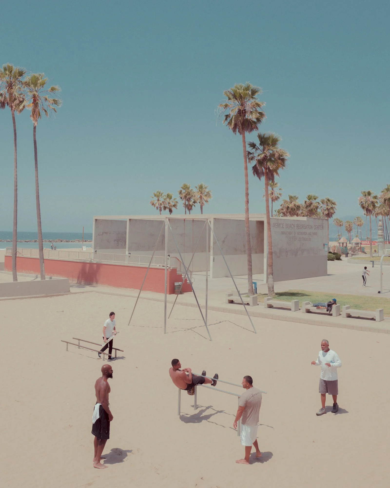 Conversation, Venice Beach, California, 2017.jpg