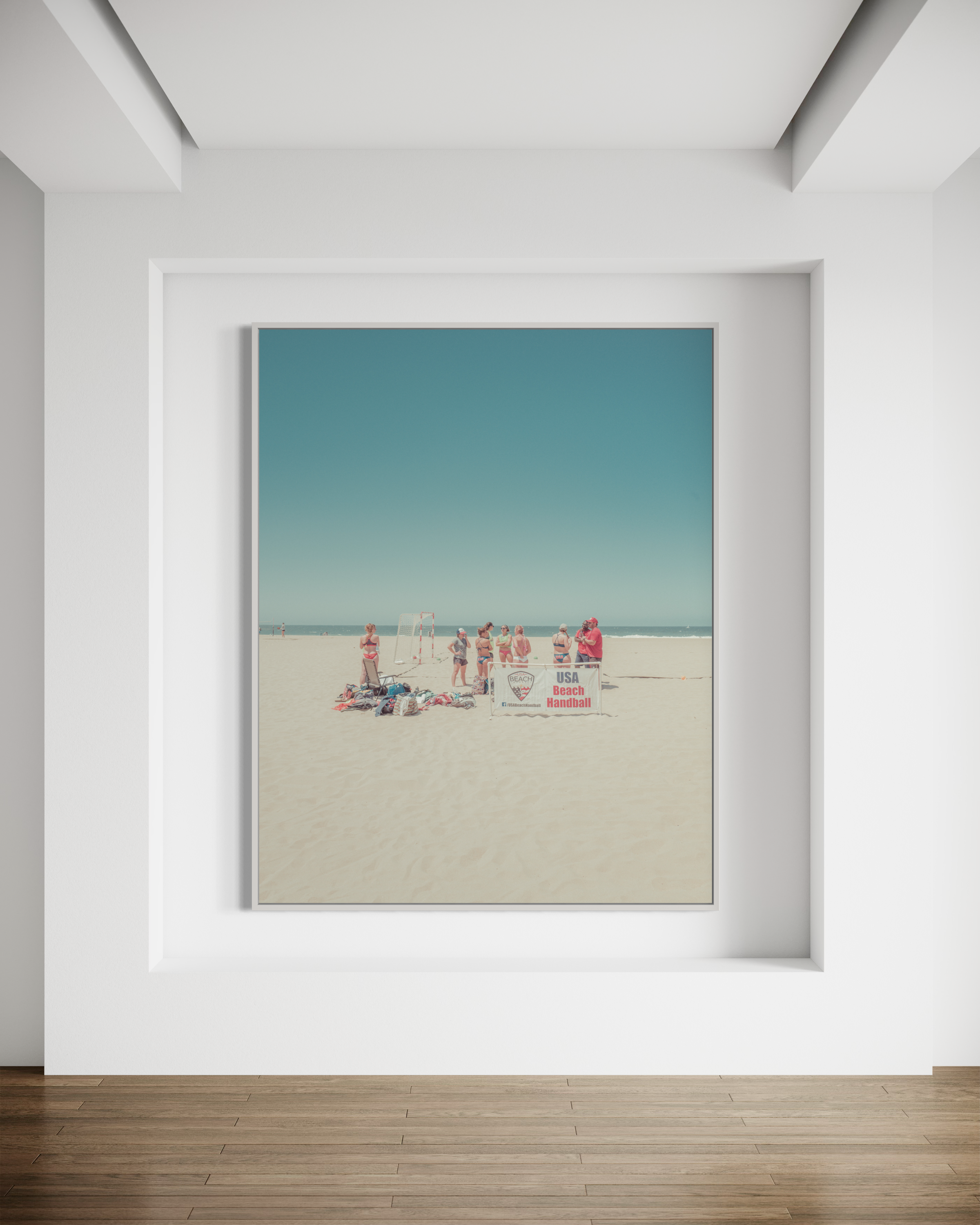 Art Frame Beach Handball, Hermosa Beach, California, 2017.jpg