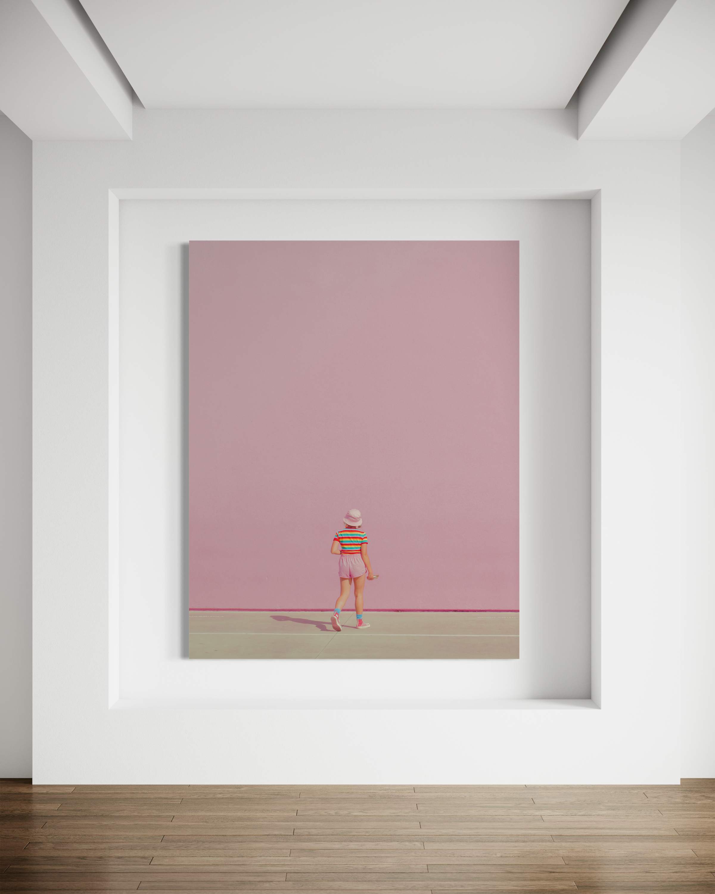 Pink Melrose, Los Angeles,  Acrylic Only 2019-2.jpg