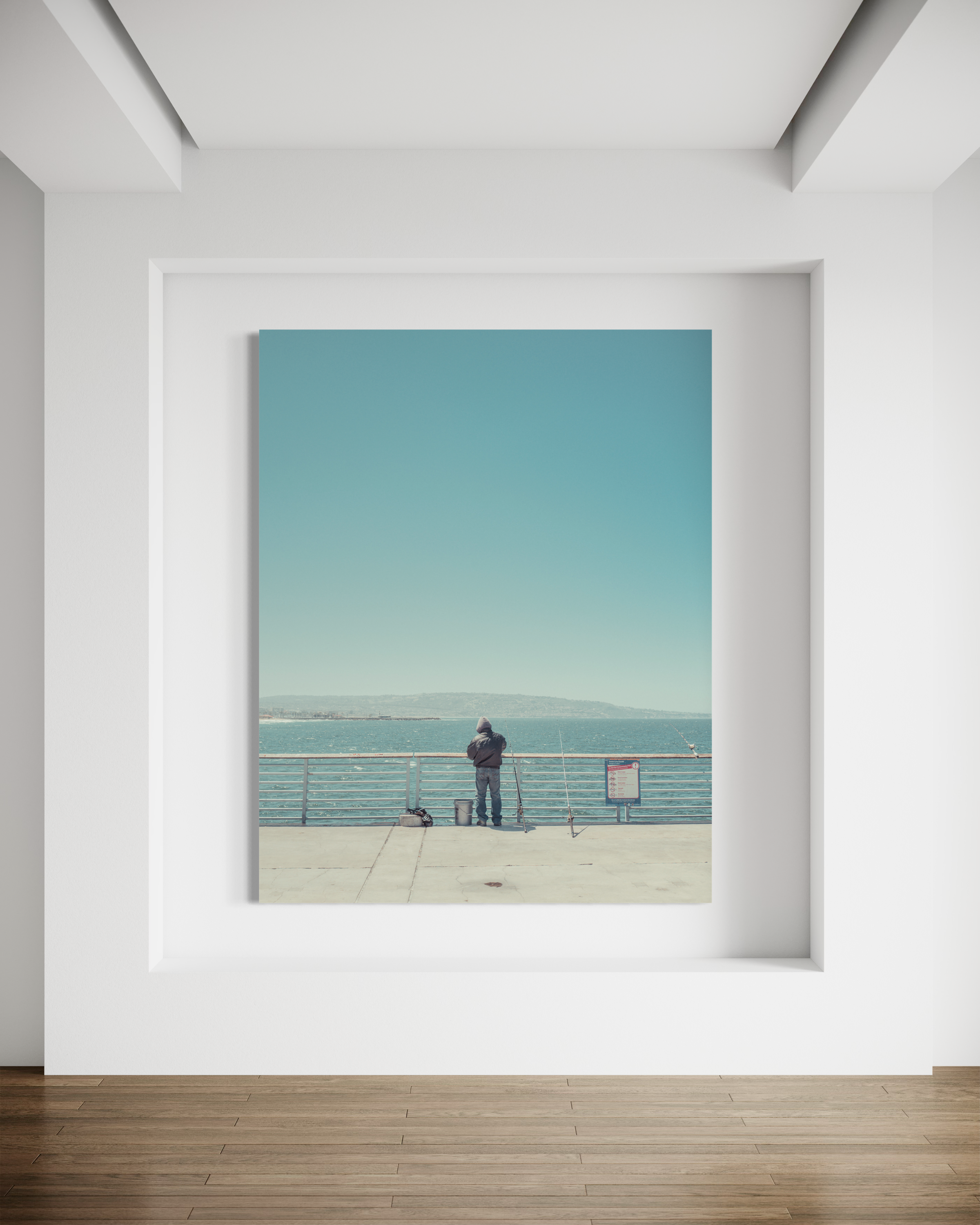 Acrylic Fisherman, Manhattan Beach, California, 2018.jpg