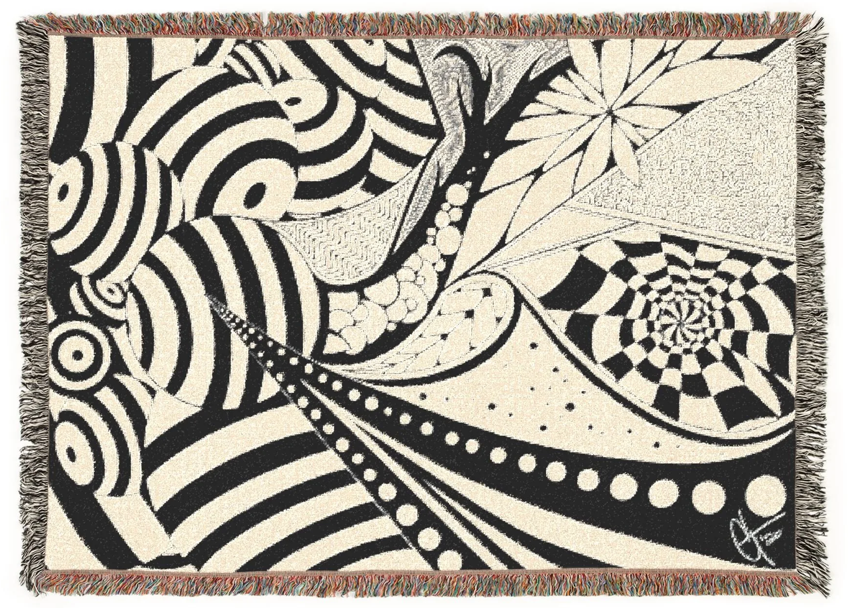 Home goods - Studies in Depth woven blanket