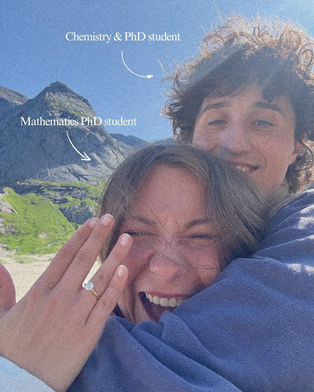These nerds just got engaged! 💍   About a month ago, when we were in Lofoten, Norway, I got engaged to my favourite person in this world: Rob. He&rsquo;s the most caring, kind and thoughtful person I know and it&rsquo;s such a privilege to spend the