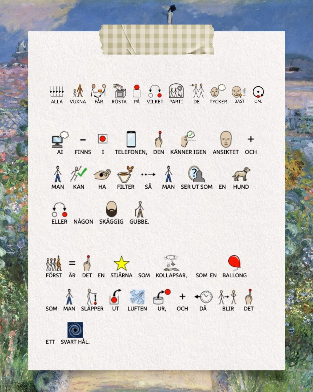 Alla har r&auml;tt att l&auml;ra sig i skolan, oavsett om man beh&ouml;ver st&ouml;d eller inte.

Stort tack till Petra och eleverna som skickade &ouml;ver det fina arbetet kopplat till Bra att veta! Hittas p&aring; @urplay.se 💜