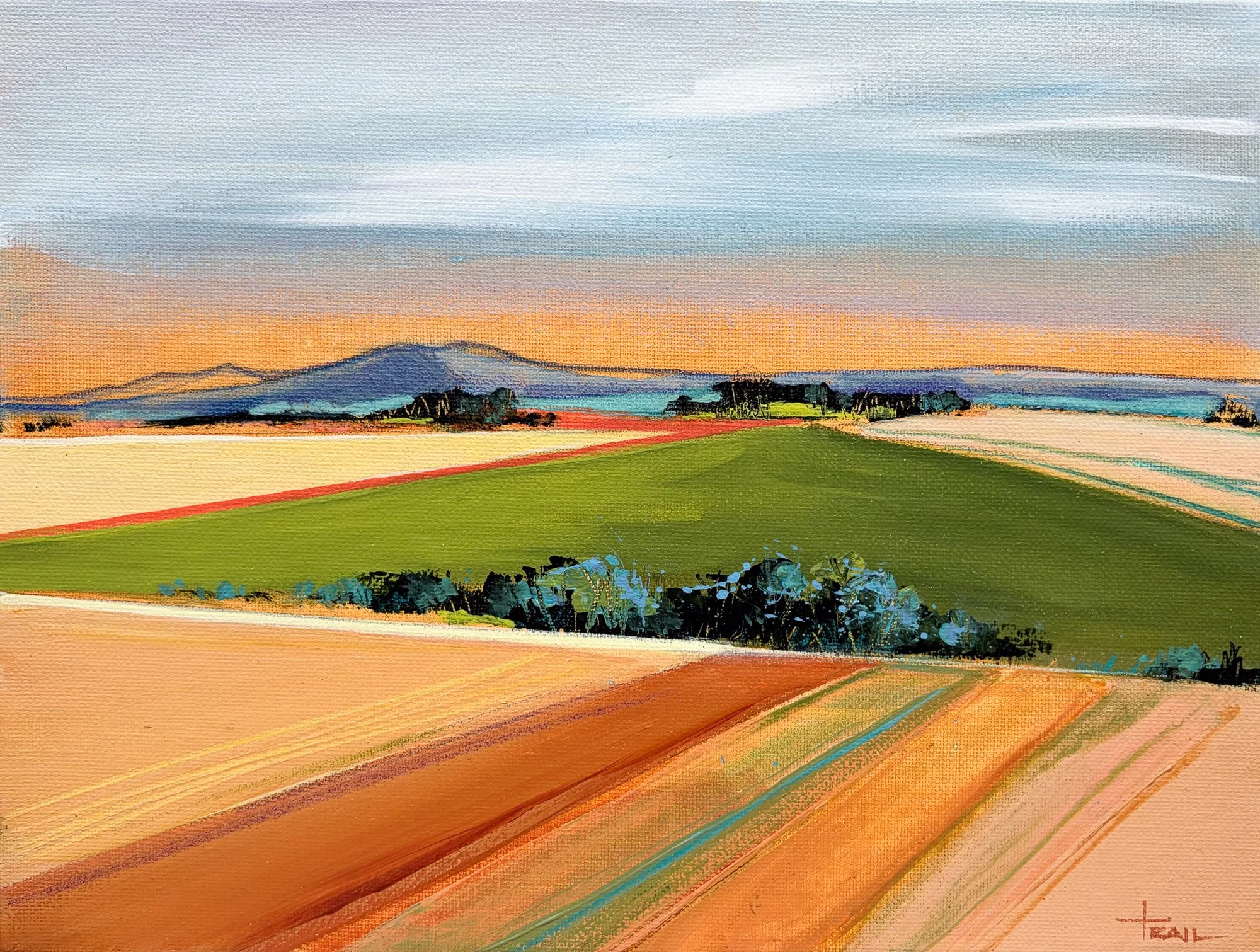 STRATA II ::  9" x 12"  $485  [ Available through PxP Contemporary online gallery ]