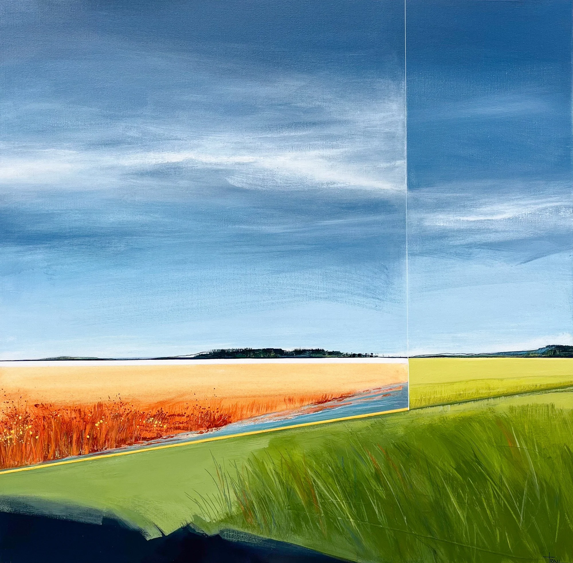 ALOFT  ::  36" x 36"