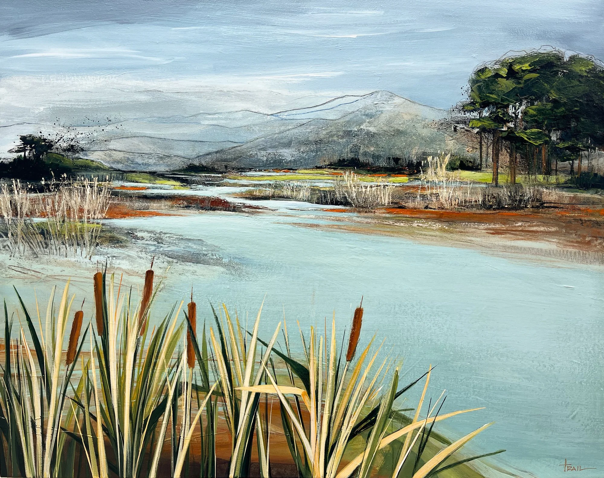 FLOODPLAINS  ::  24" x 30"