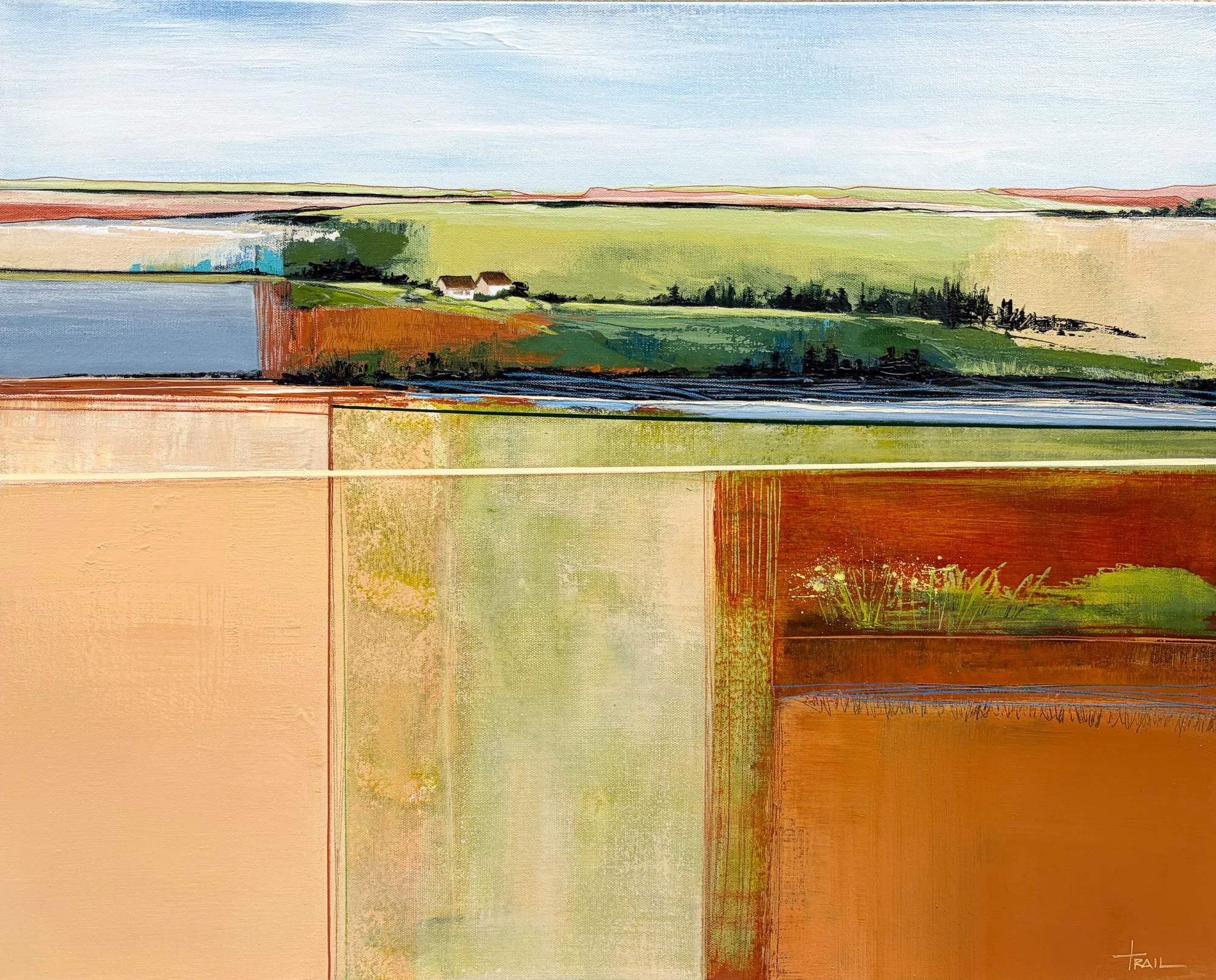 BUCOLIC ::  24" x 30"   $2,950
