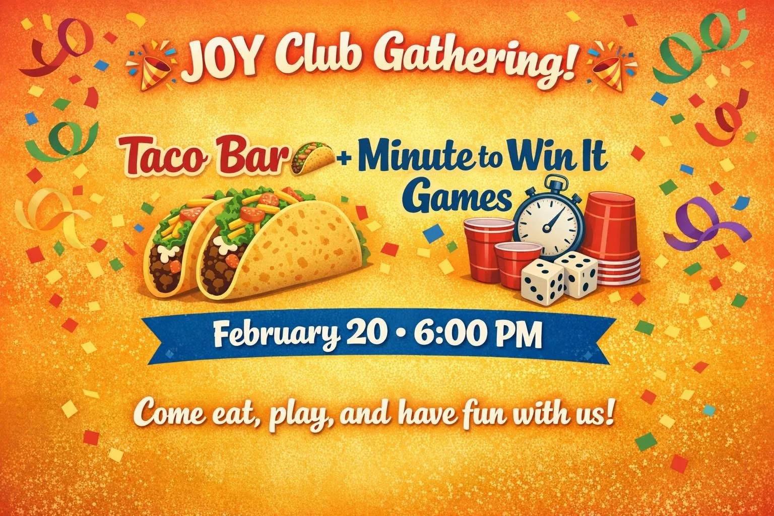 J.O.Y. Club Gathering