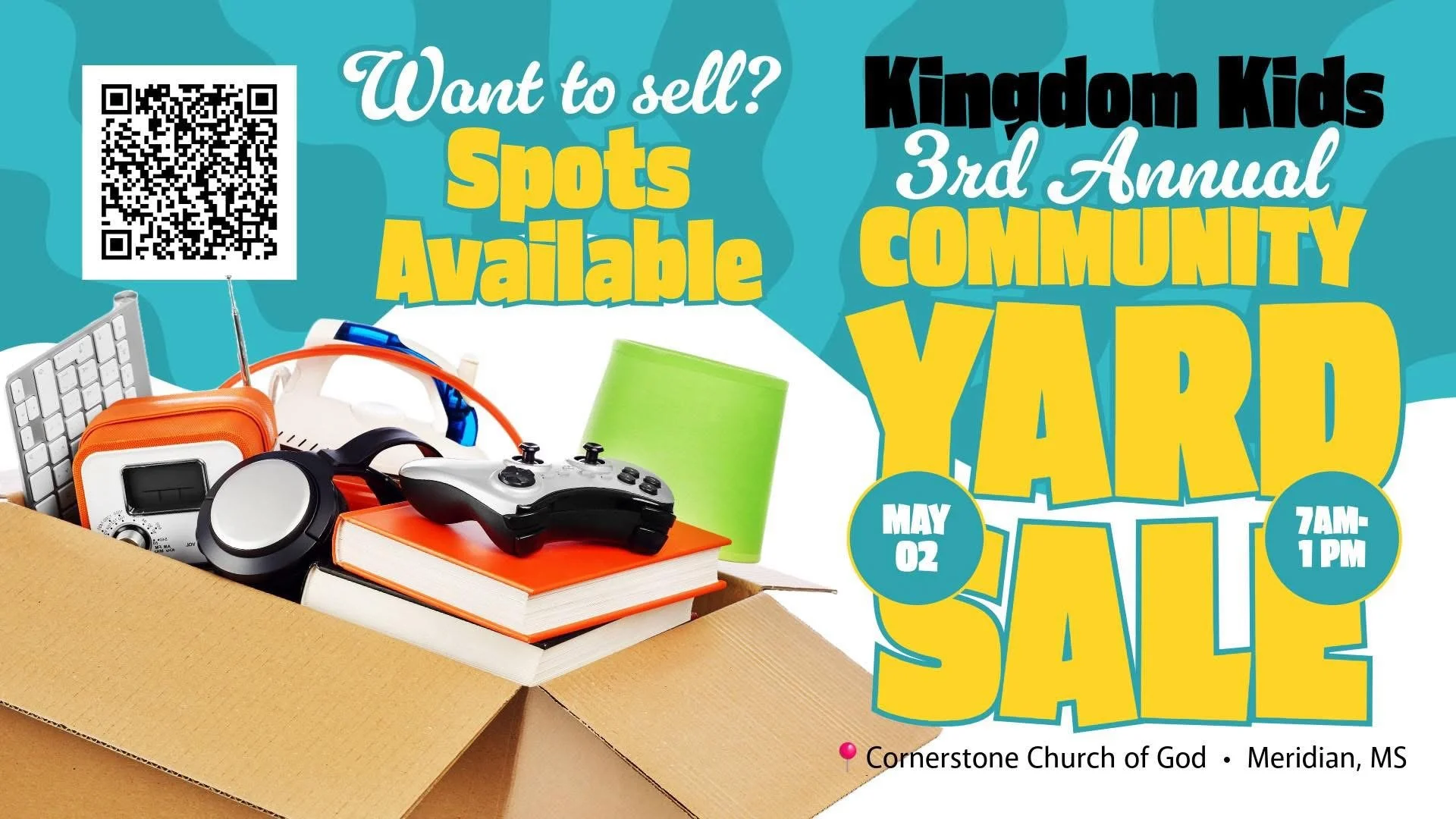 Kingdom Kids Yard Sale 