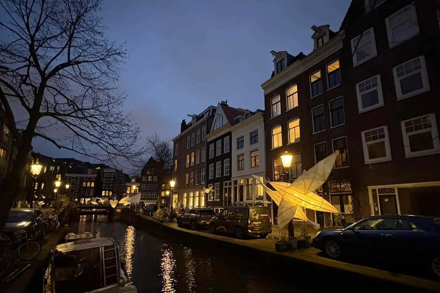 Lichtsculptuur opknap avond