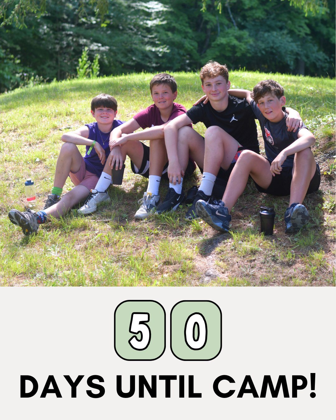 Only 50 days until the first day of camp! β³ Summer is just around the corner! βοΈποΈ
What are YOU most excited for this summer?!
#campdowner #summerofsdventure #bestsummerever