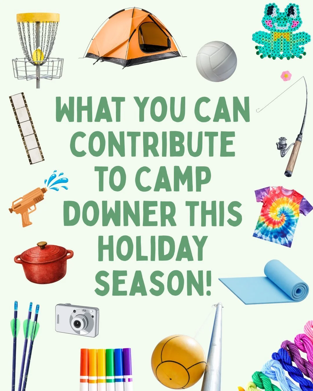 You can still contribute to Camp Downer&rsquo;s Winter Wishlist! ❄️🌲✨

Want a hands-on way to support camp this holiday season? Our Winter Wishlist is full of the everyday items that help make our programs meaningful, creative, and full of adventure