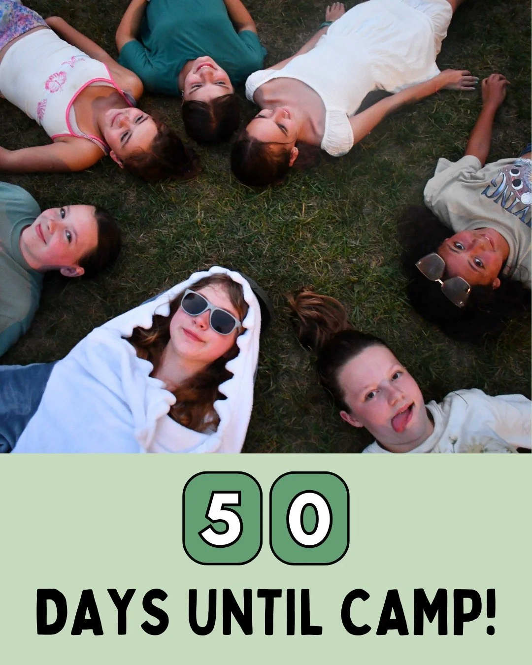 Only 50 days until the first day of camp! We just cannot wait for Summer 2026! ⛺🌞

#campdowner #summerofadventure #bestsummerever #summer2026