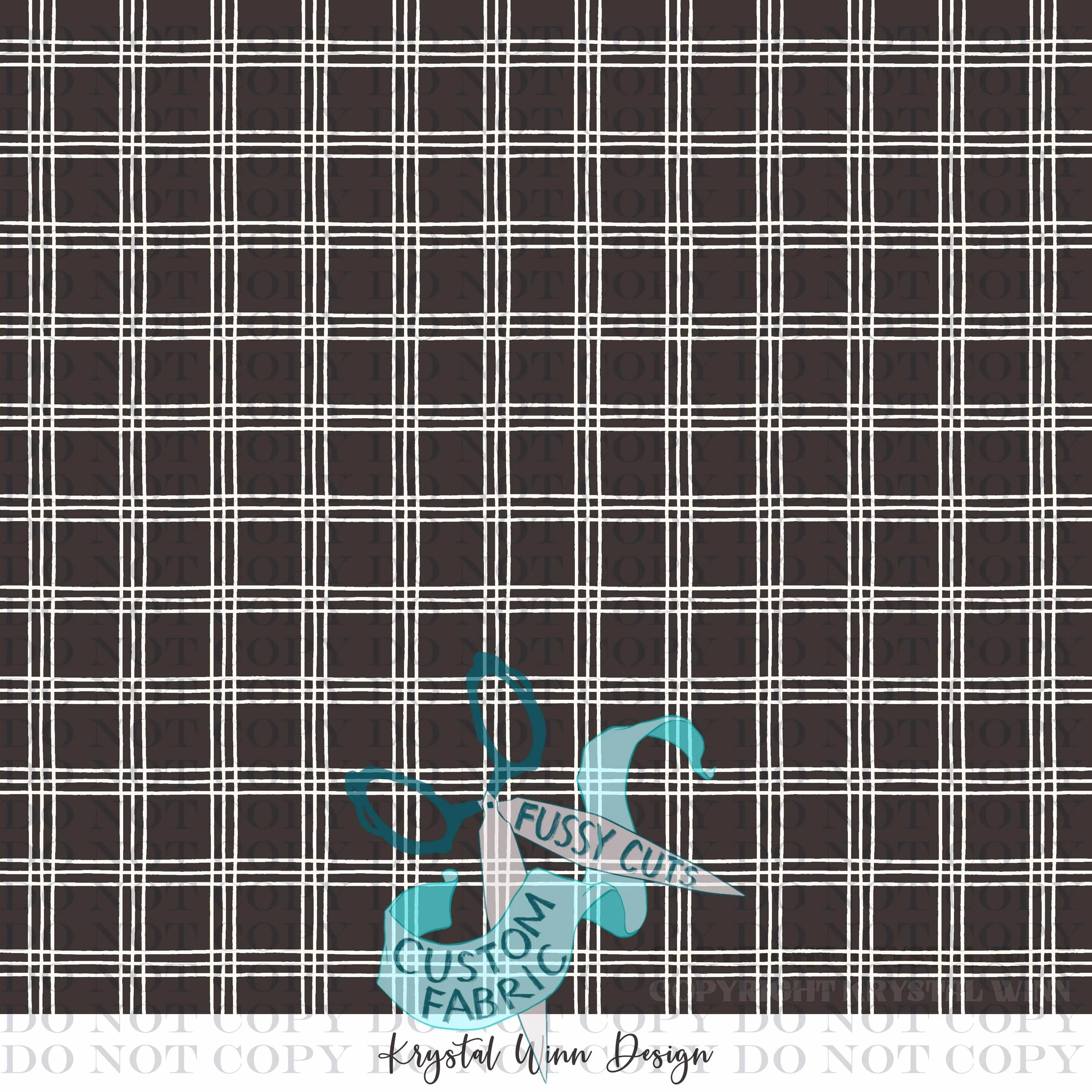 Kitty Love Plaid Black.jpg