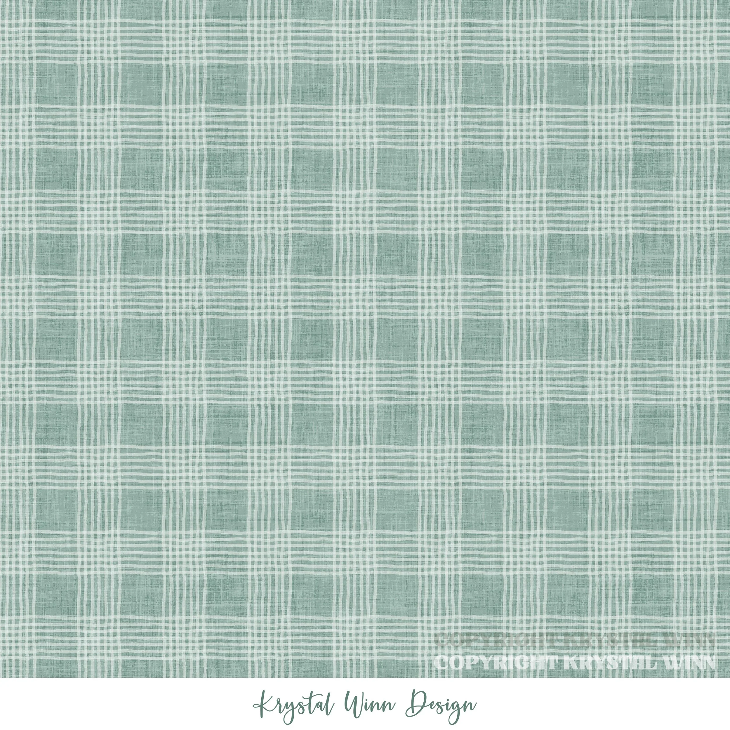 Dear Santa Simple Plaid Teal.jpg