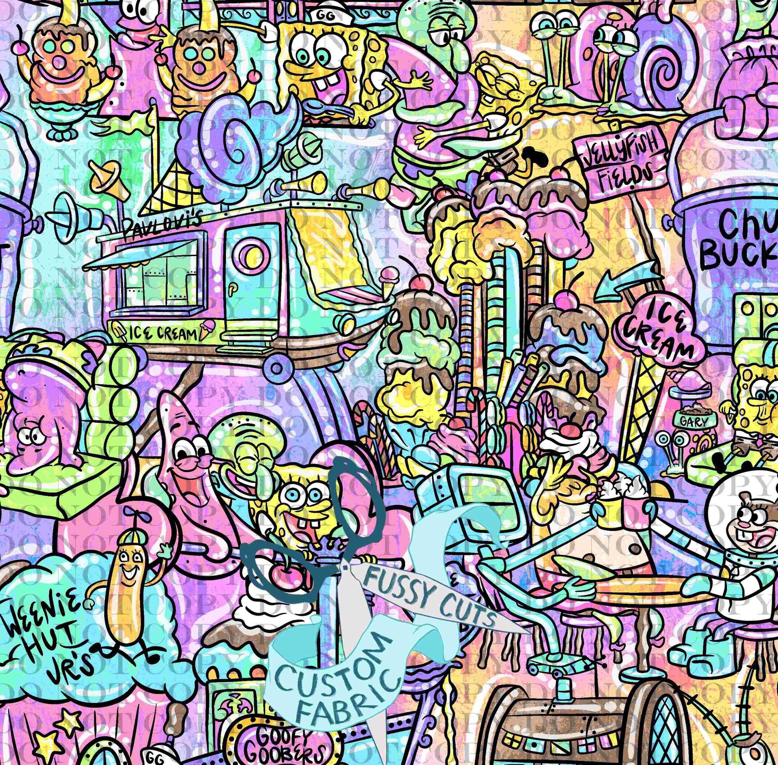 Bikini Bottom Scene