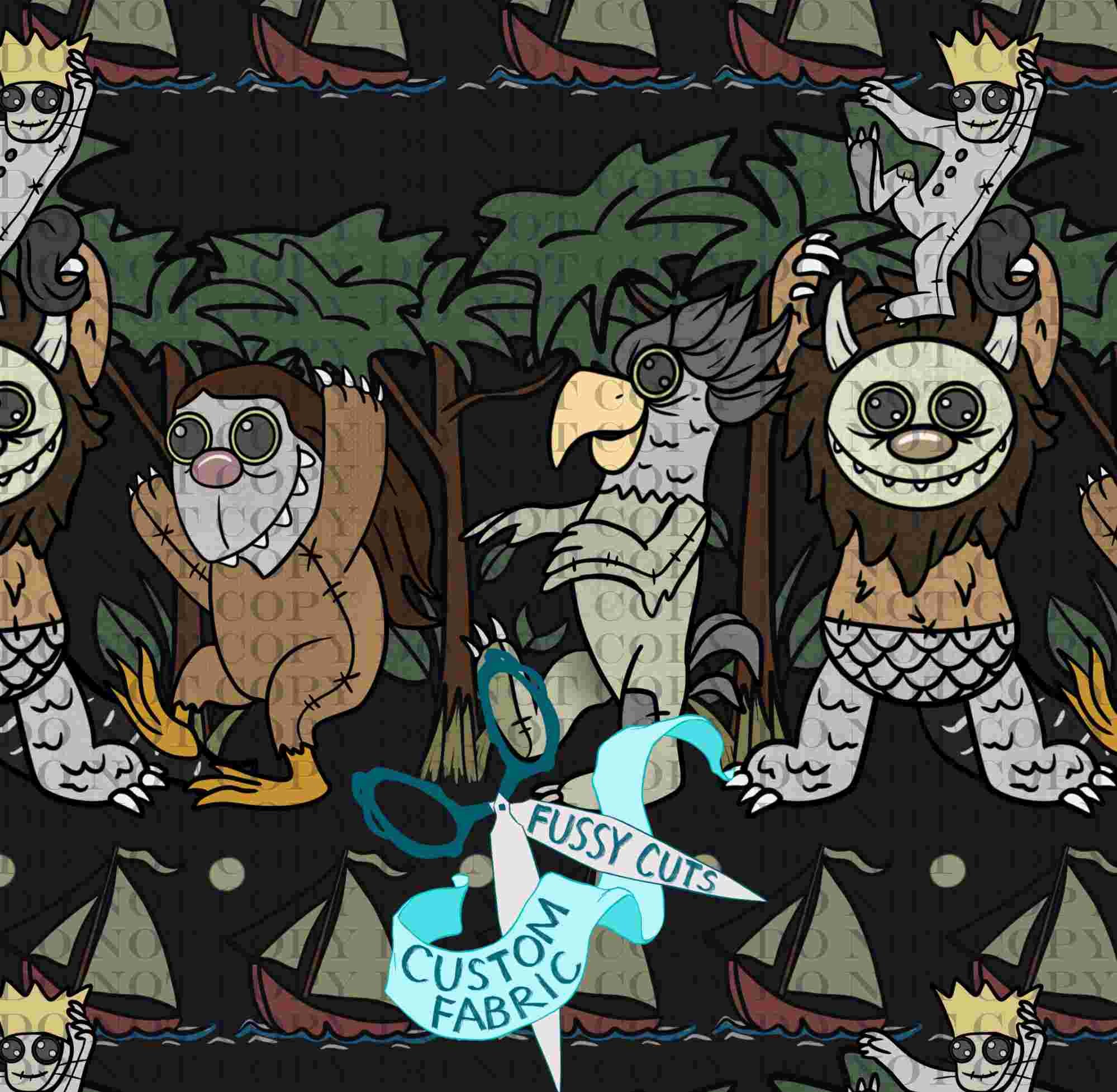 Where the wild things are black solid .jpg