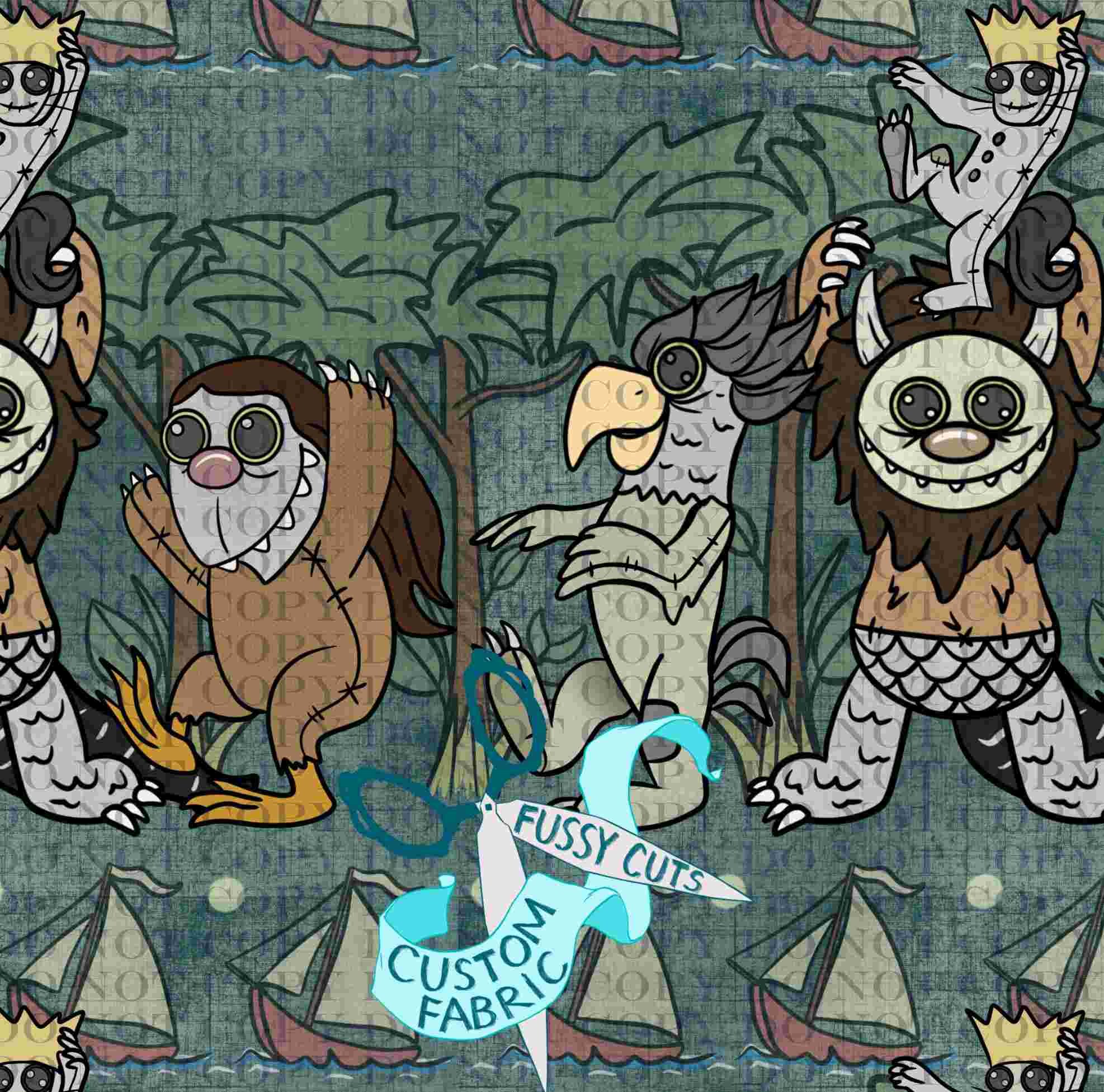 Where the wild things are teal .jpg