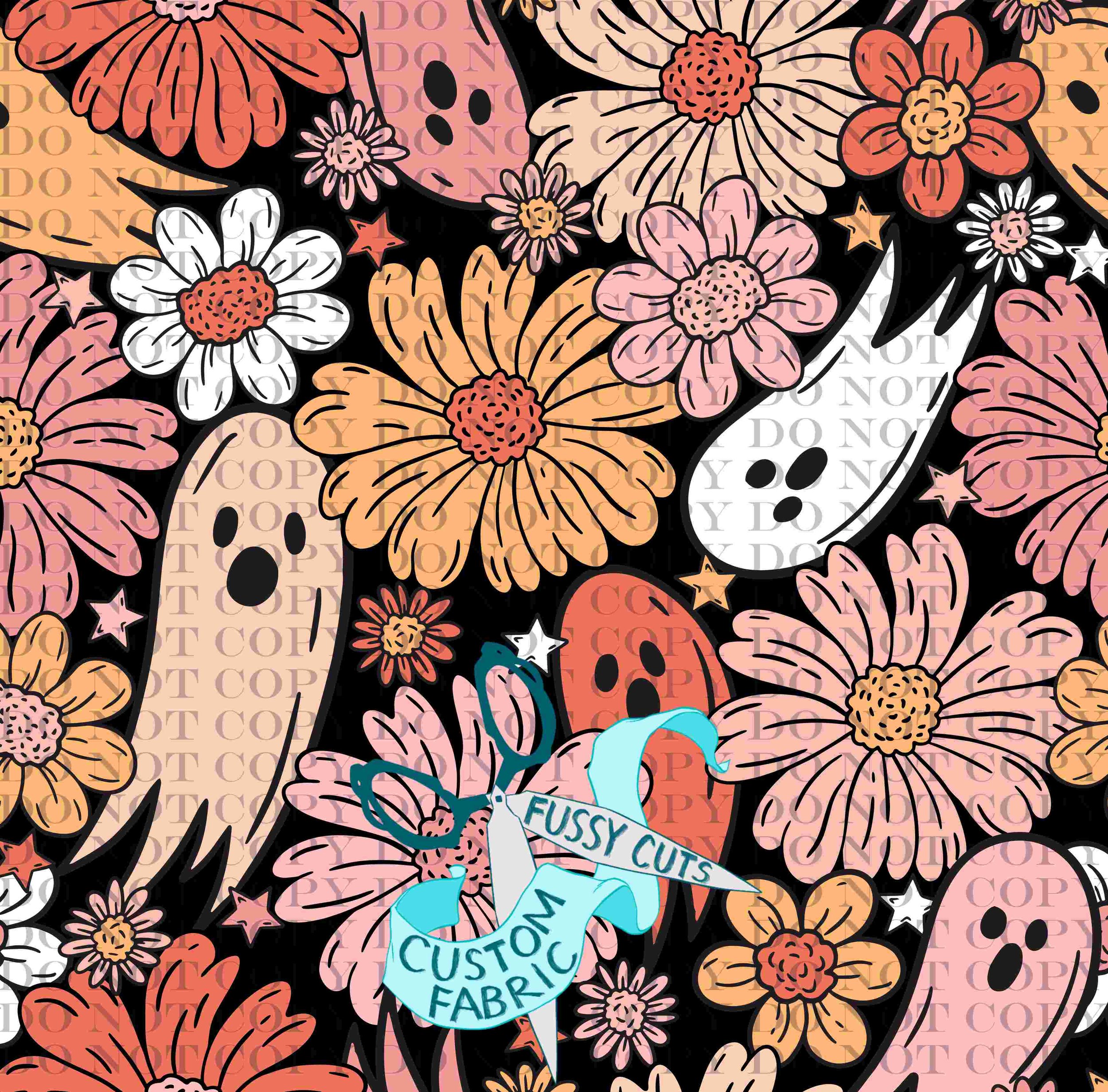 FloralGhostiesGelatiBlackBGRaspberryPatternCo.jpg