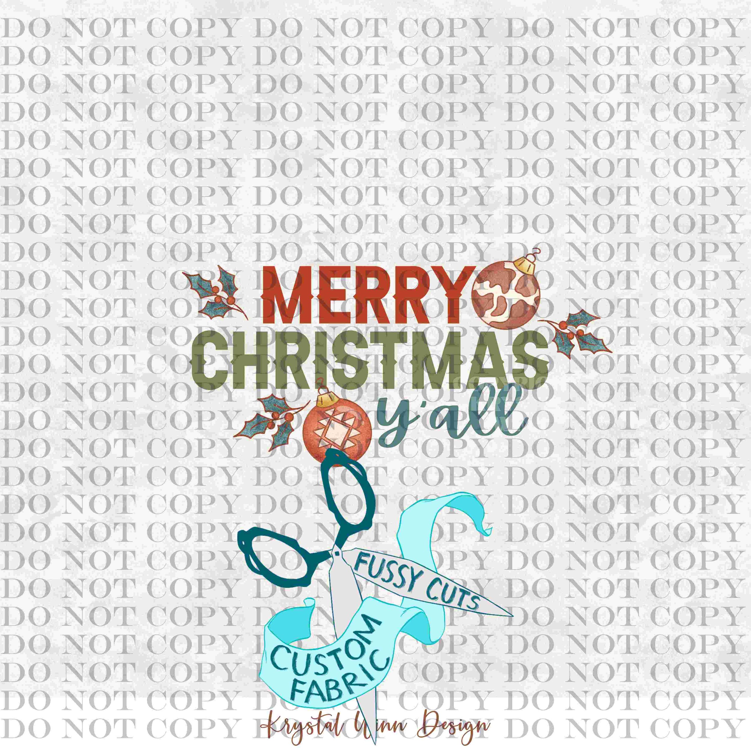 Merry Christmas Y'all Panel- Merry Christmas Y'all.jpg