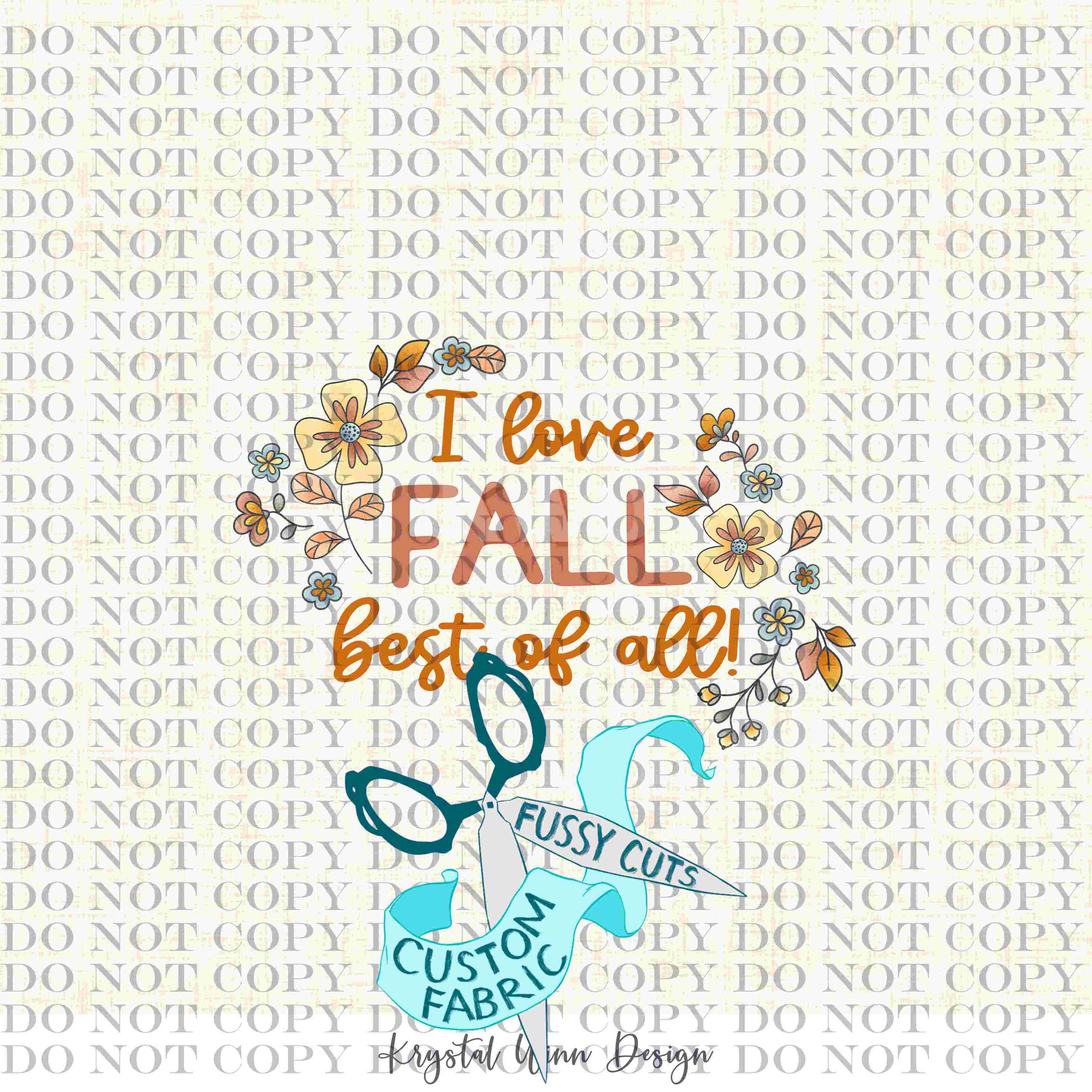 Candy Corn Harvest Panel- I Love Fall Best Of All.jpg