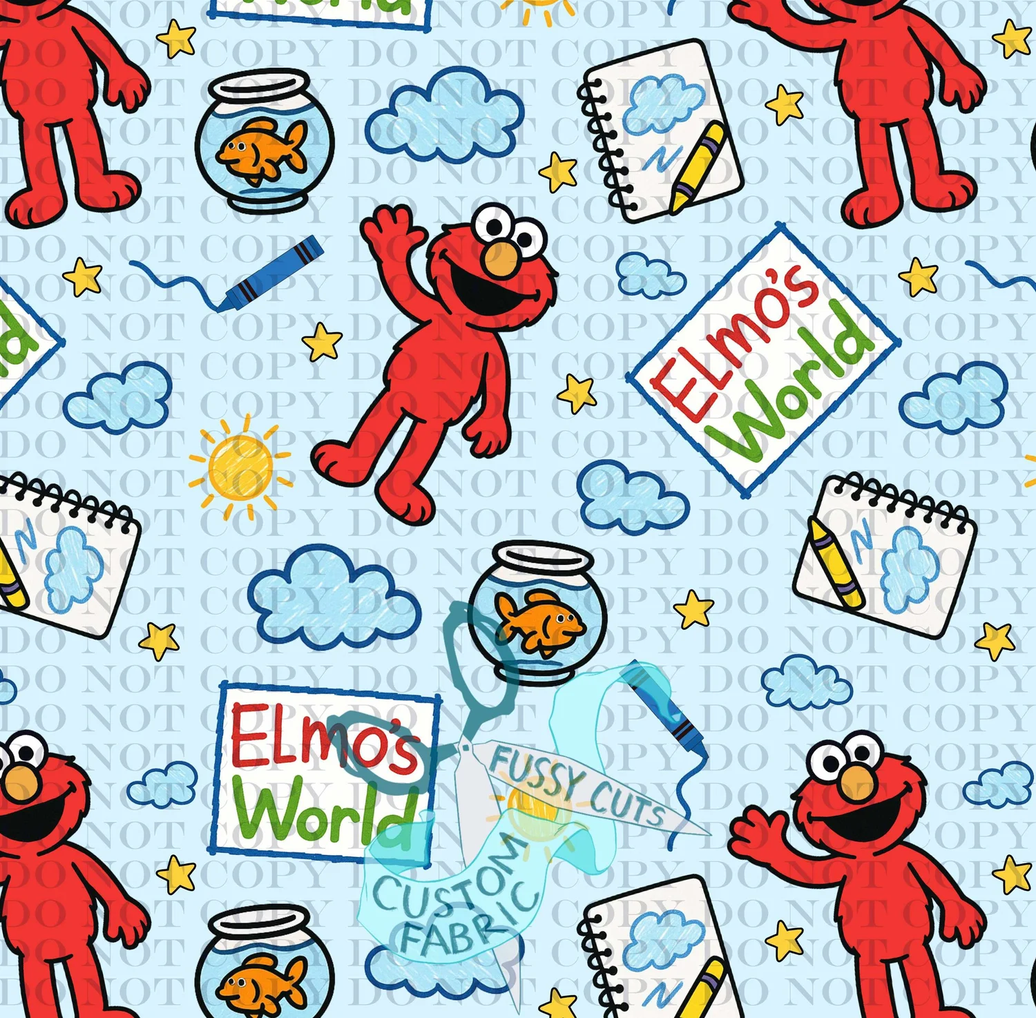 Elmo's World Logo