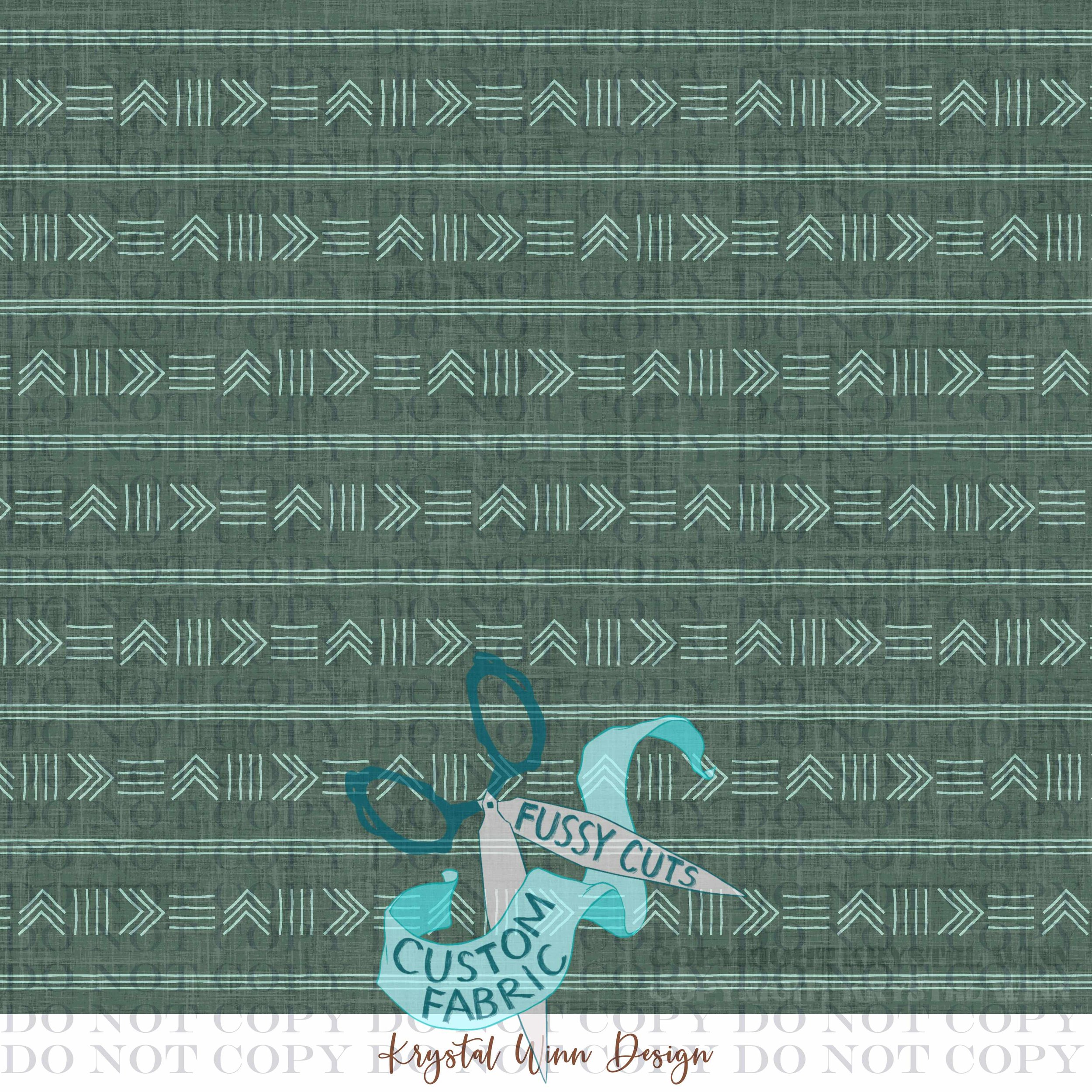 Alaska Tribal Stripe Dark Green.jpg