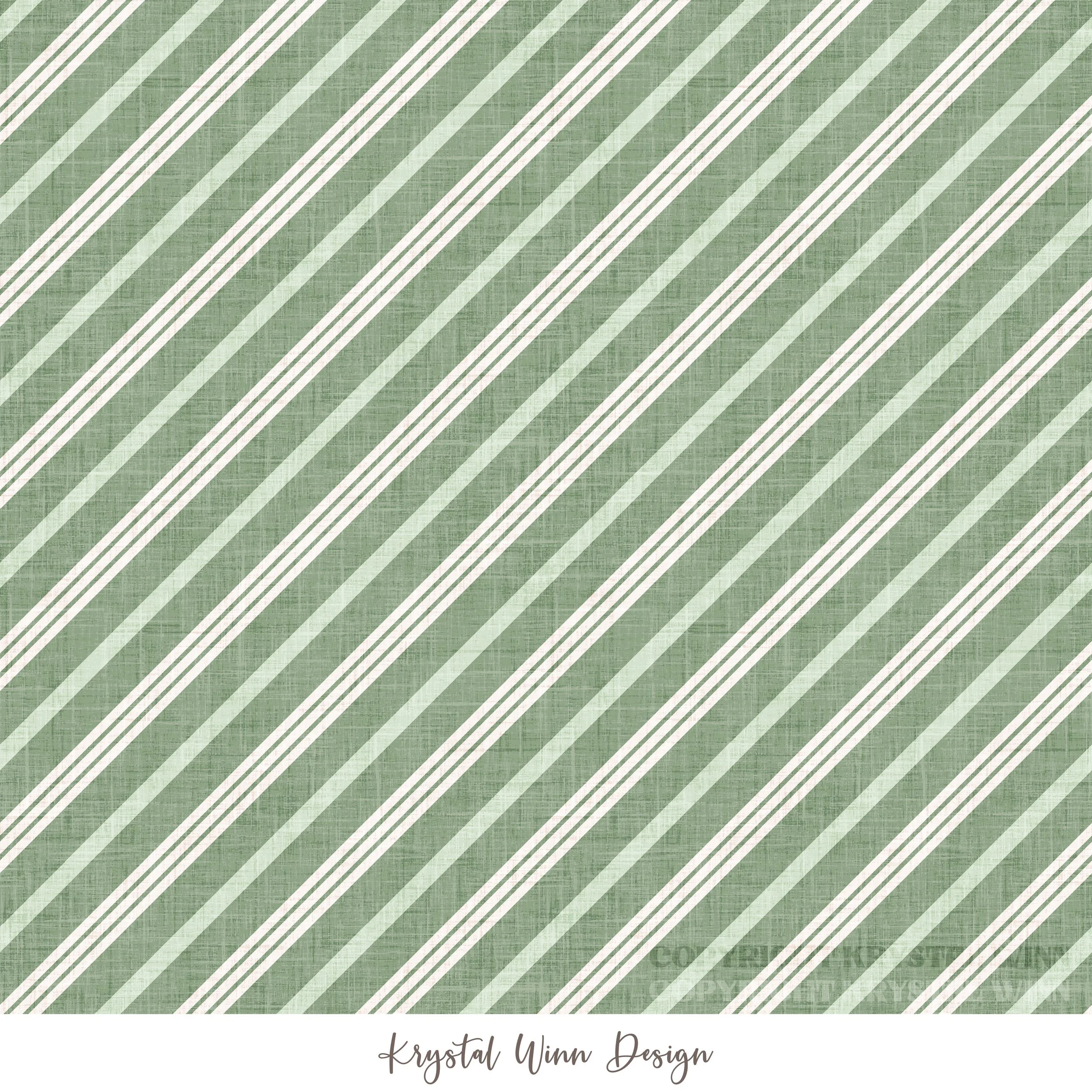 Christmas Cookie Candy Cane Stripe Green.jpg
