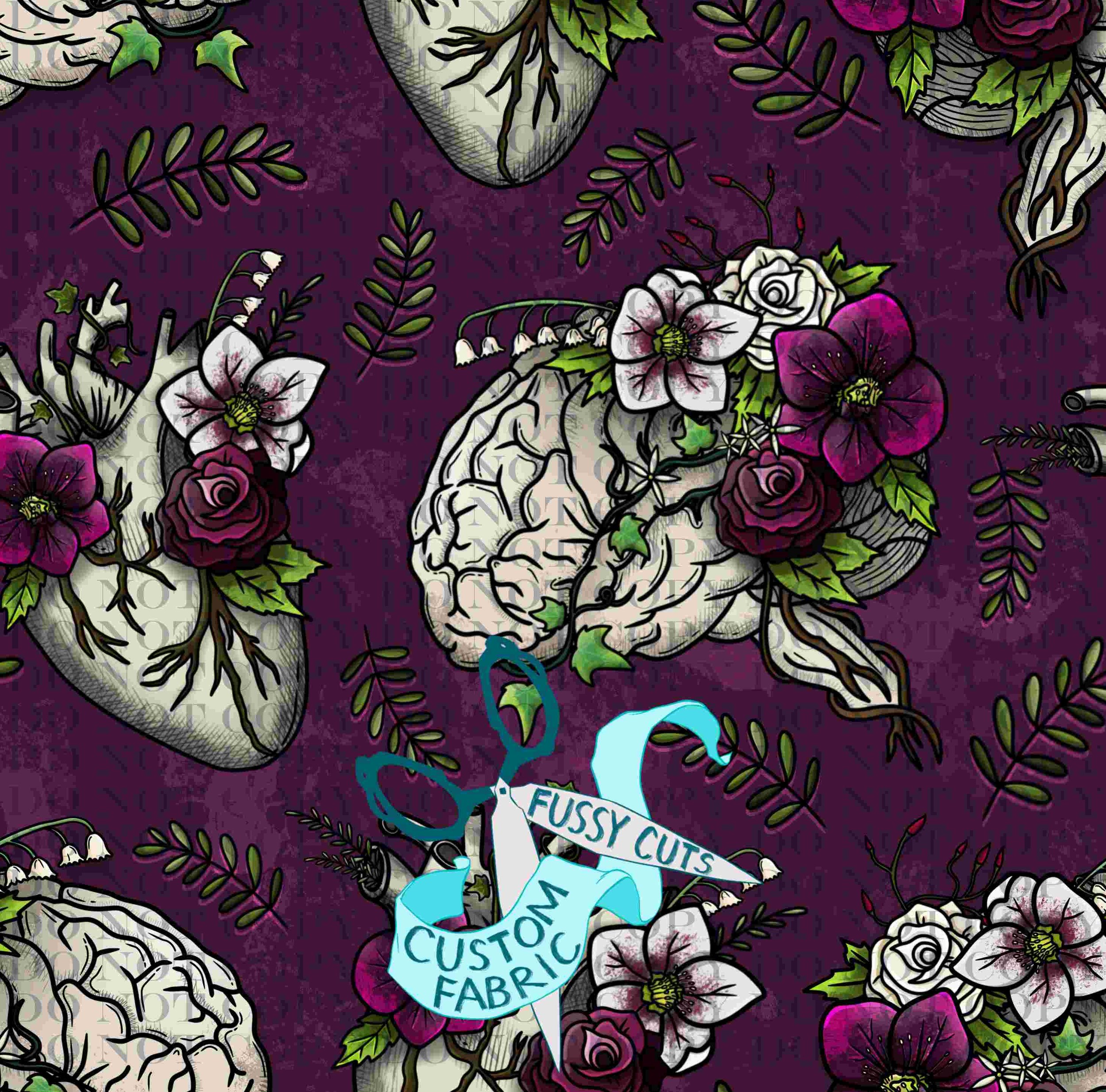 Floral Hearts and Brains