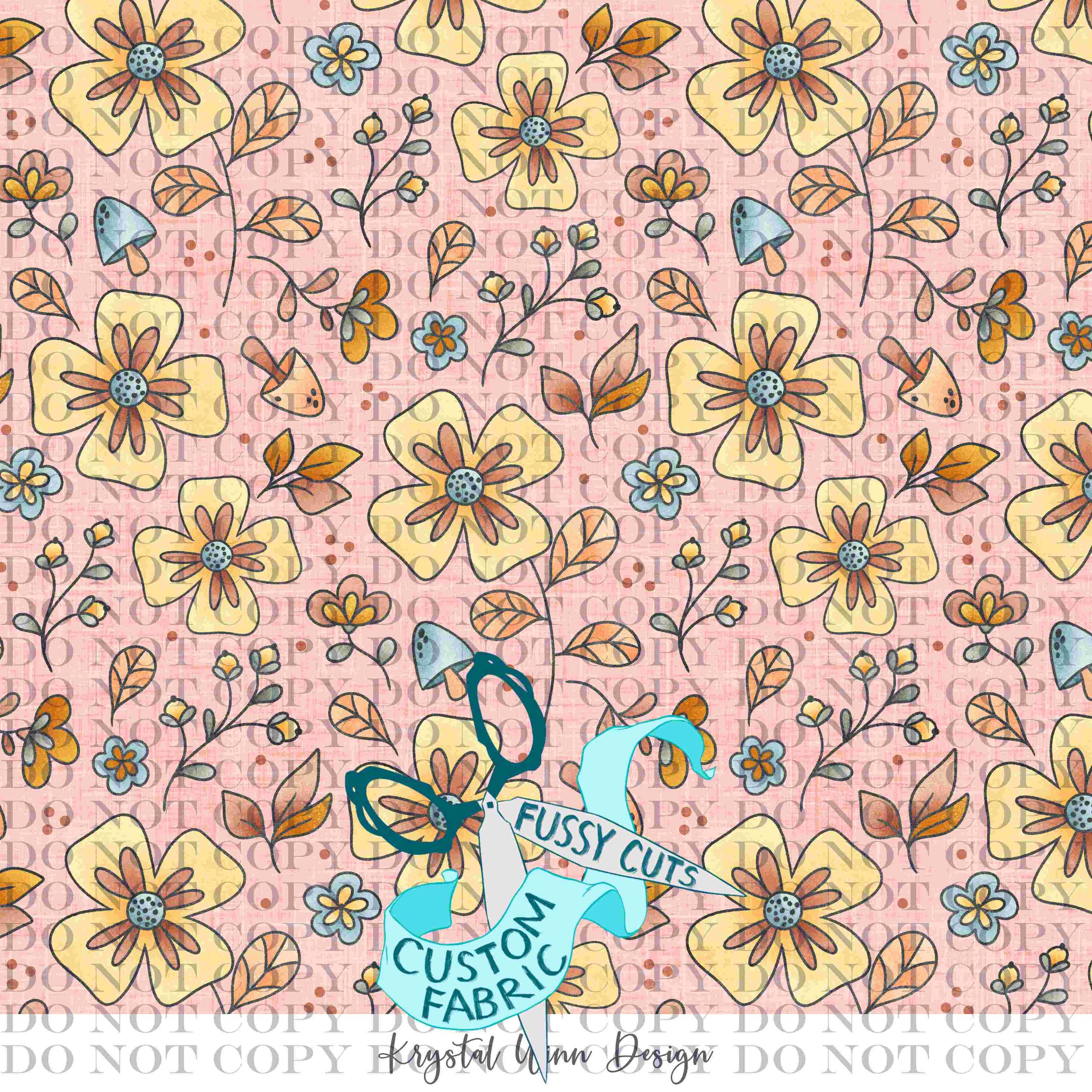 Candy Corn Harvest Floral Pink.jpg