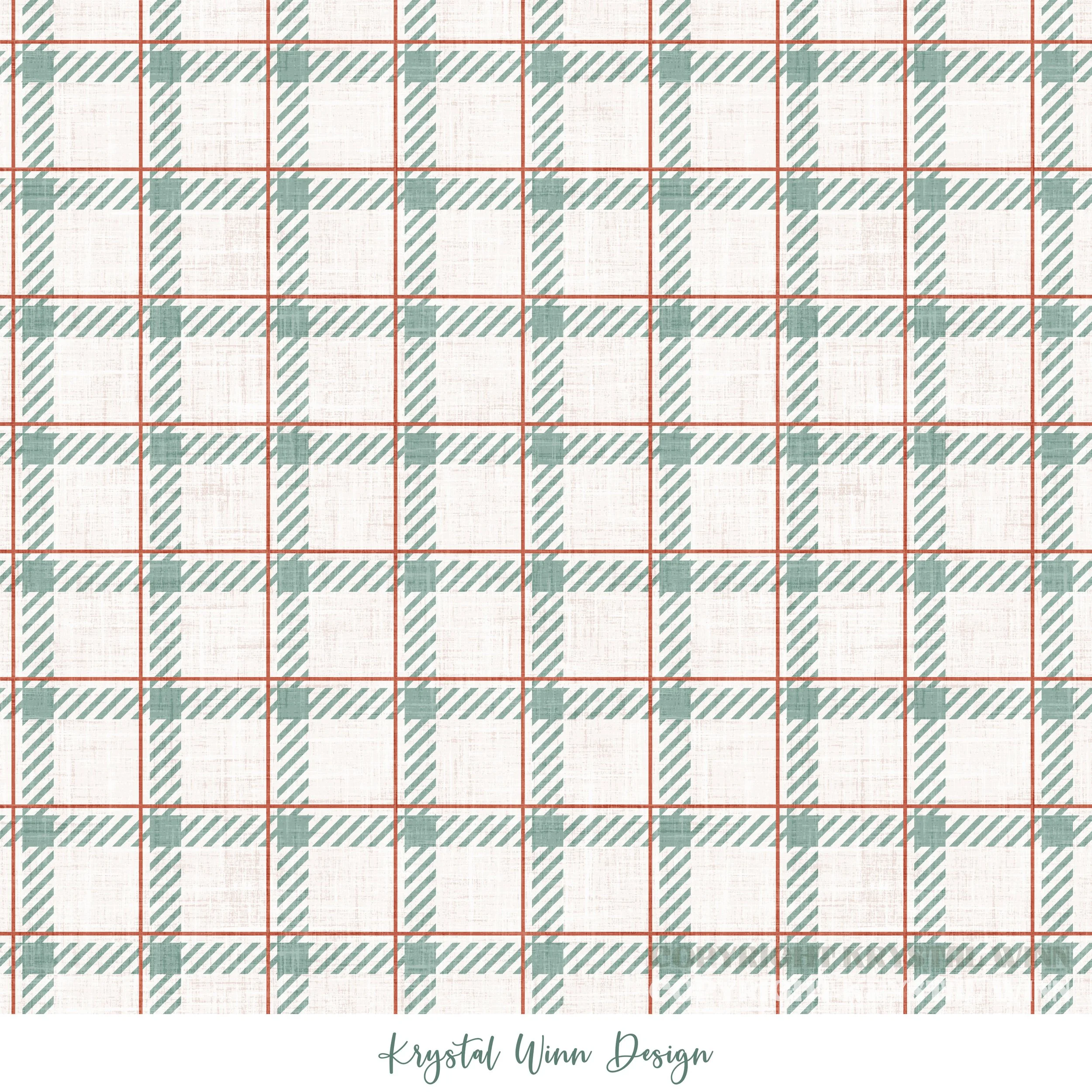 Dear Santa Plaid Teal.jpg