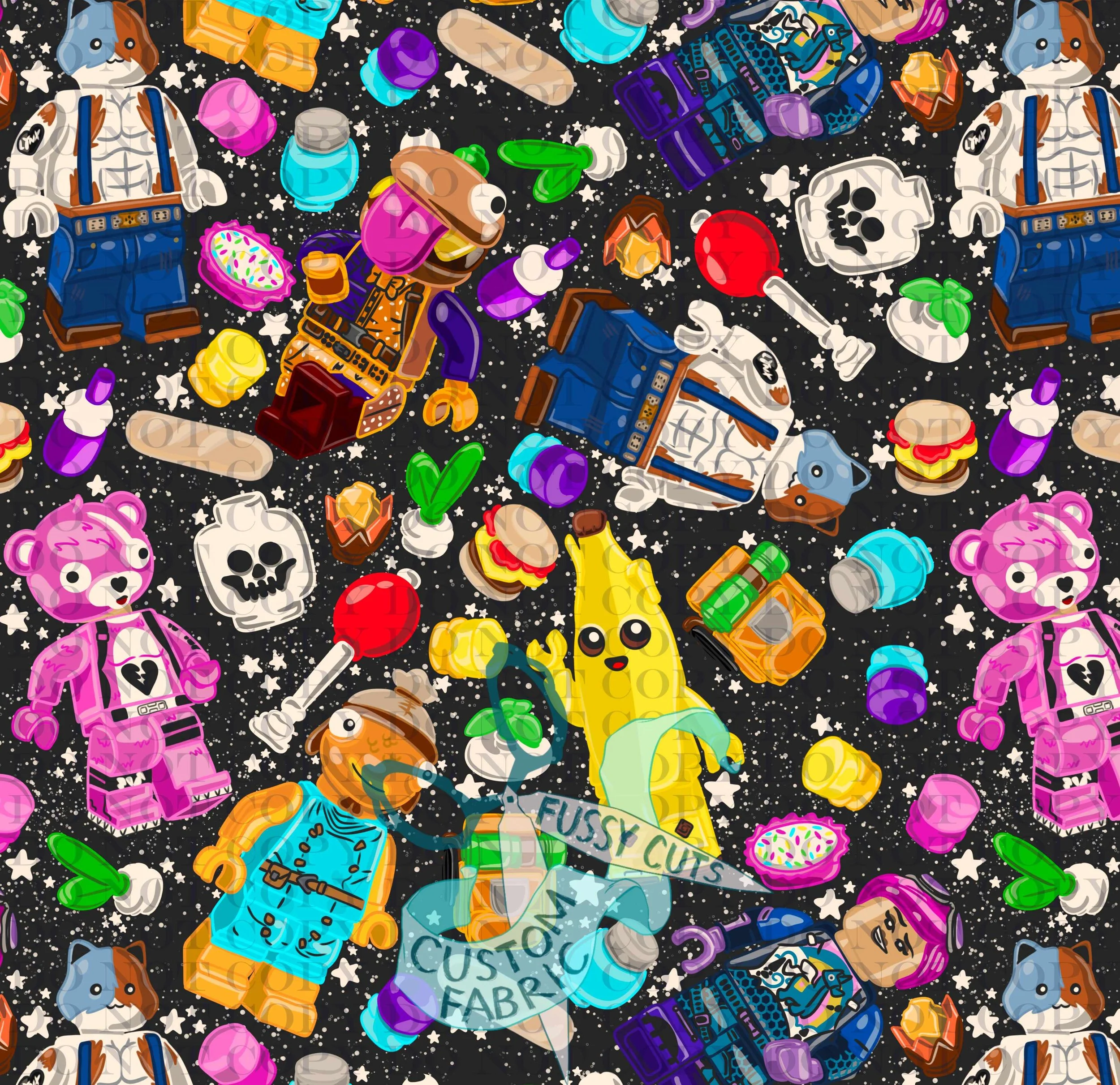 Lyss Doodles - Fort Battle - Lego - 24LD005-016.jpg